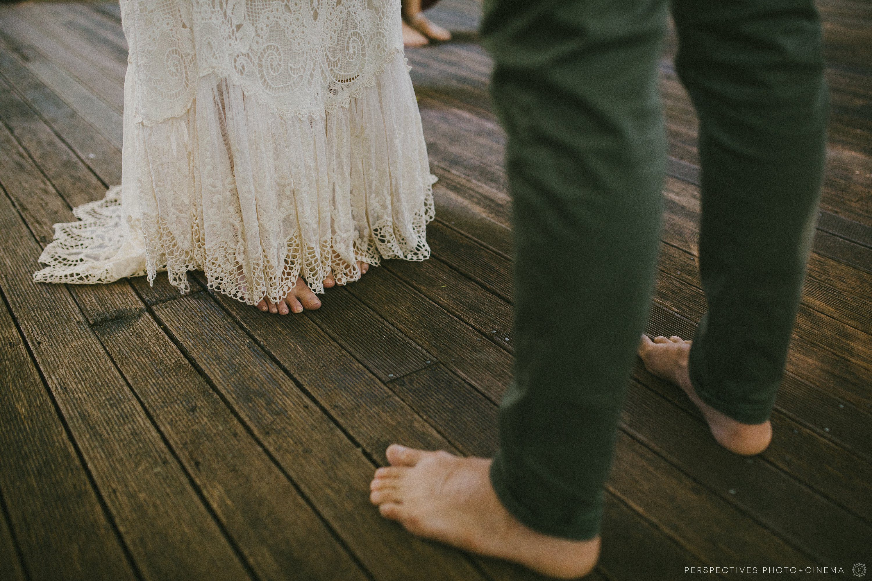 tropical beach wedding gown