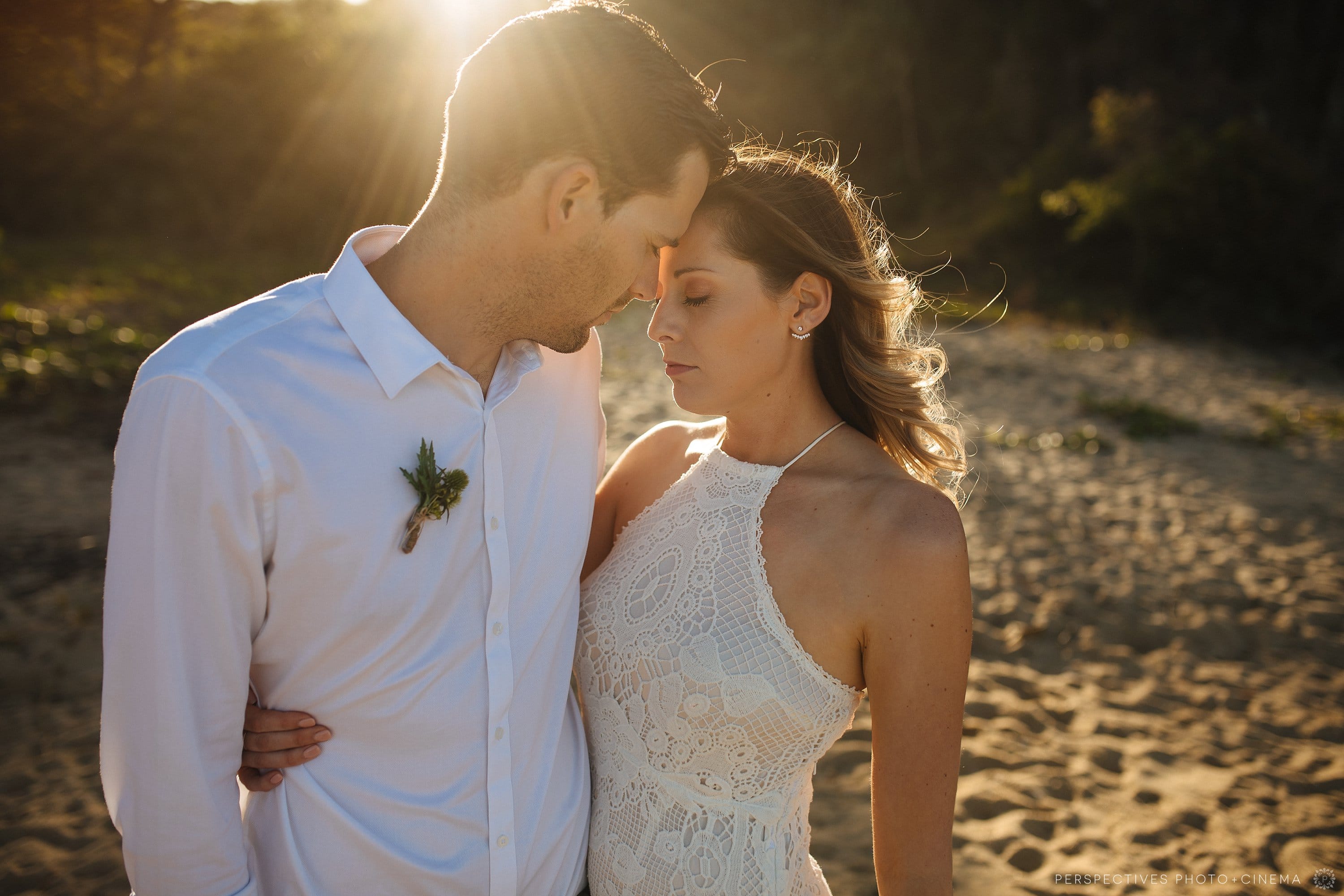 Palm Cove wedding photo sunset