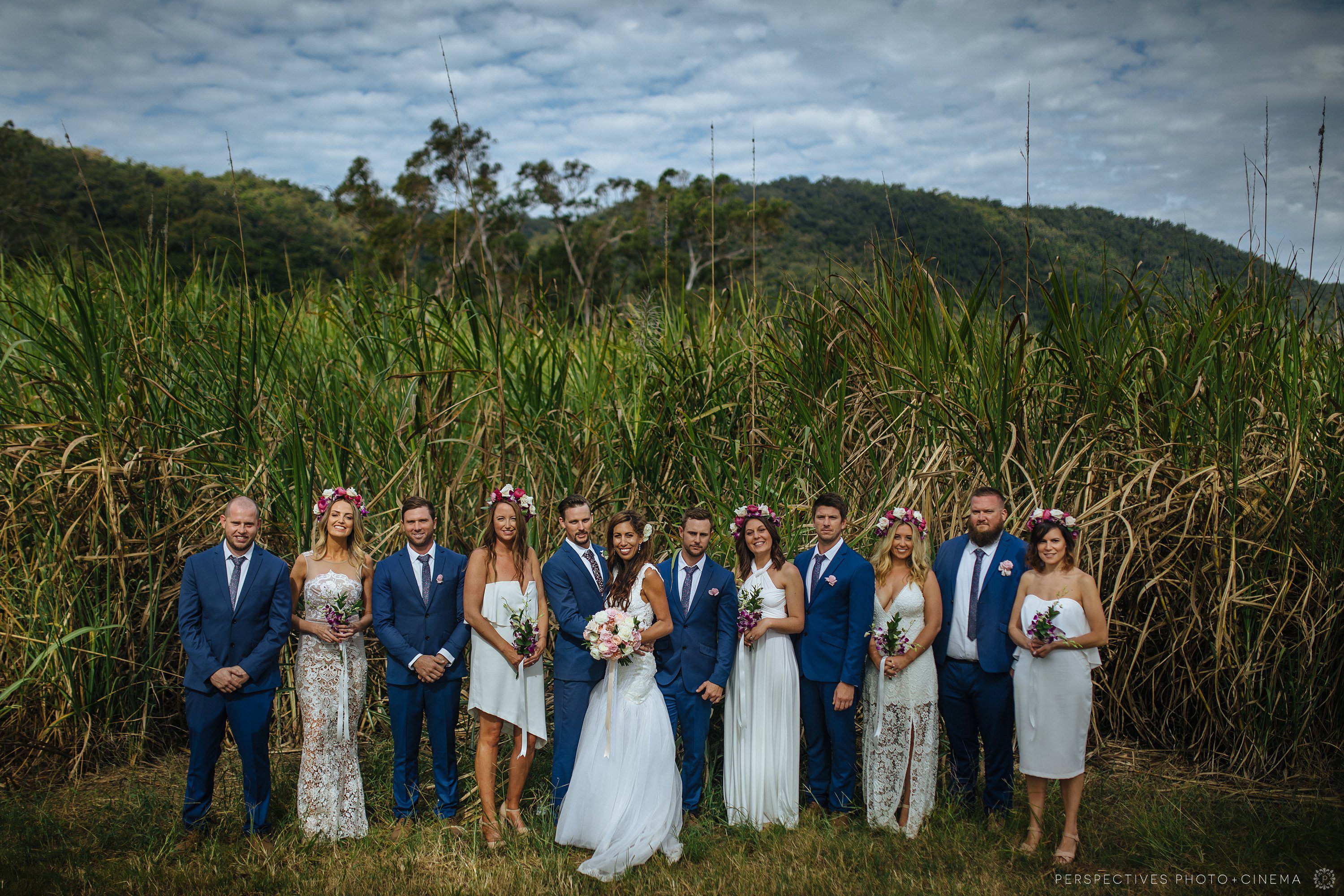 sugarcane wedding photos Port Douglas
