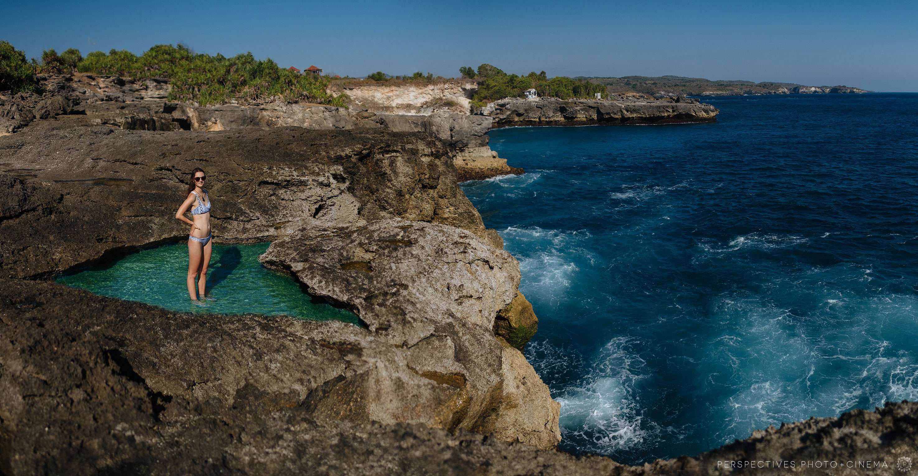 Nusa Cenigan blue lagoon