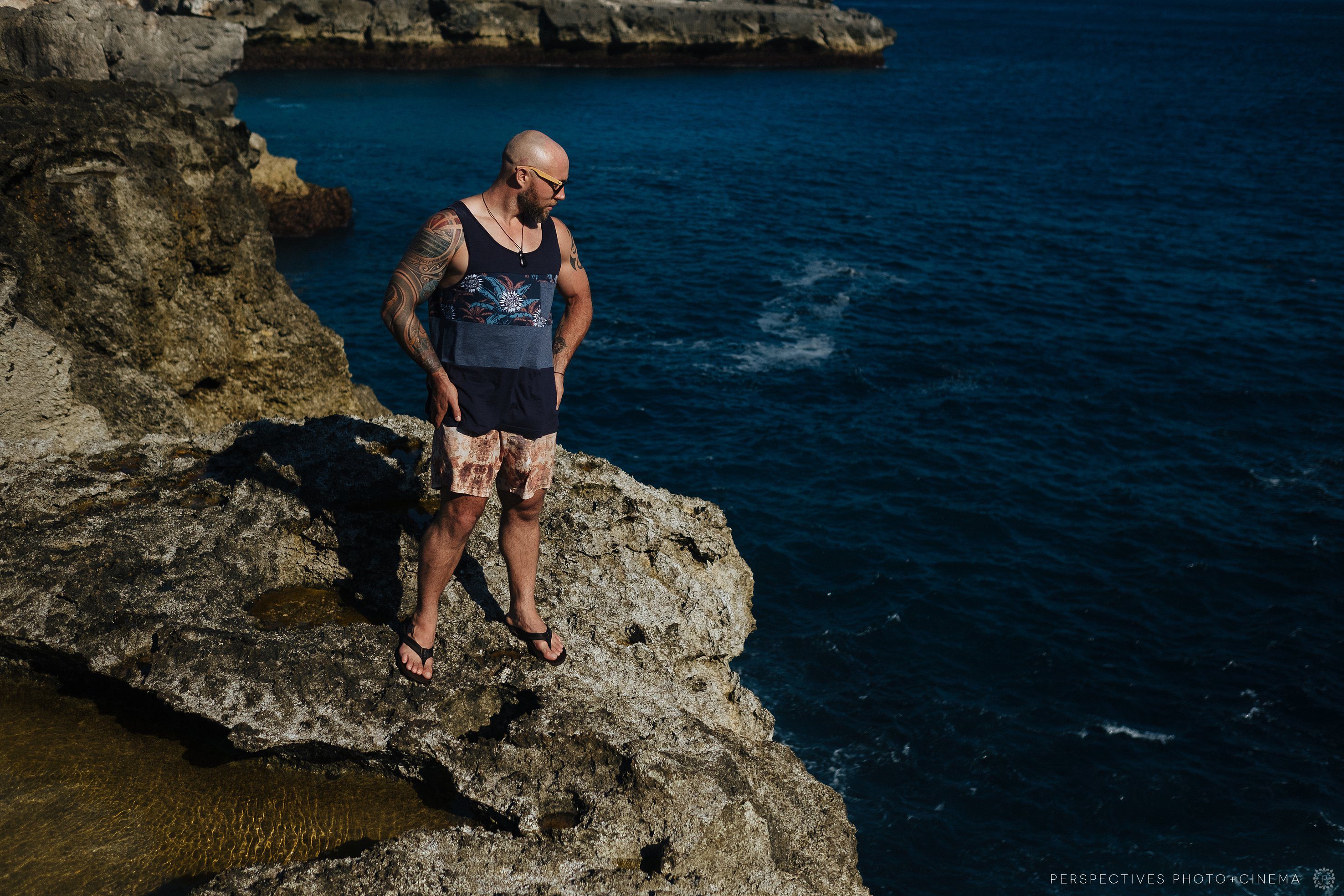 Nusa Cenigan blue lagoon