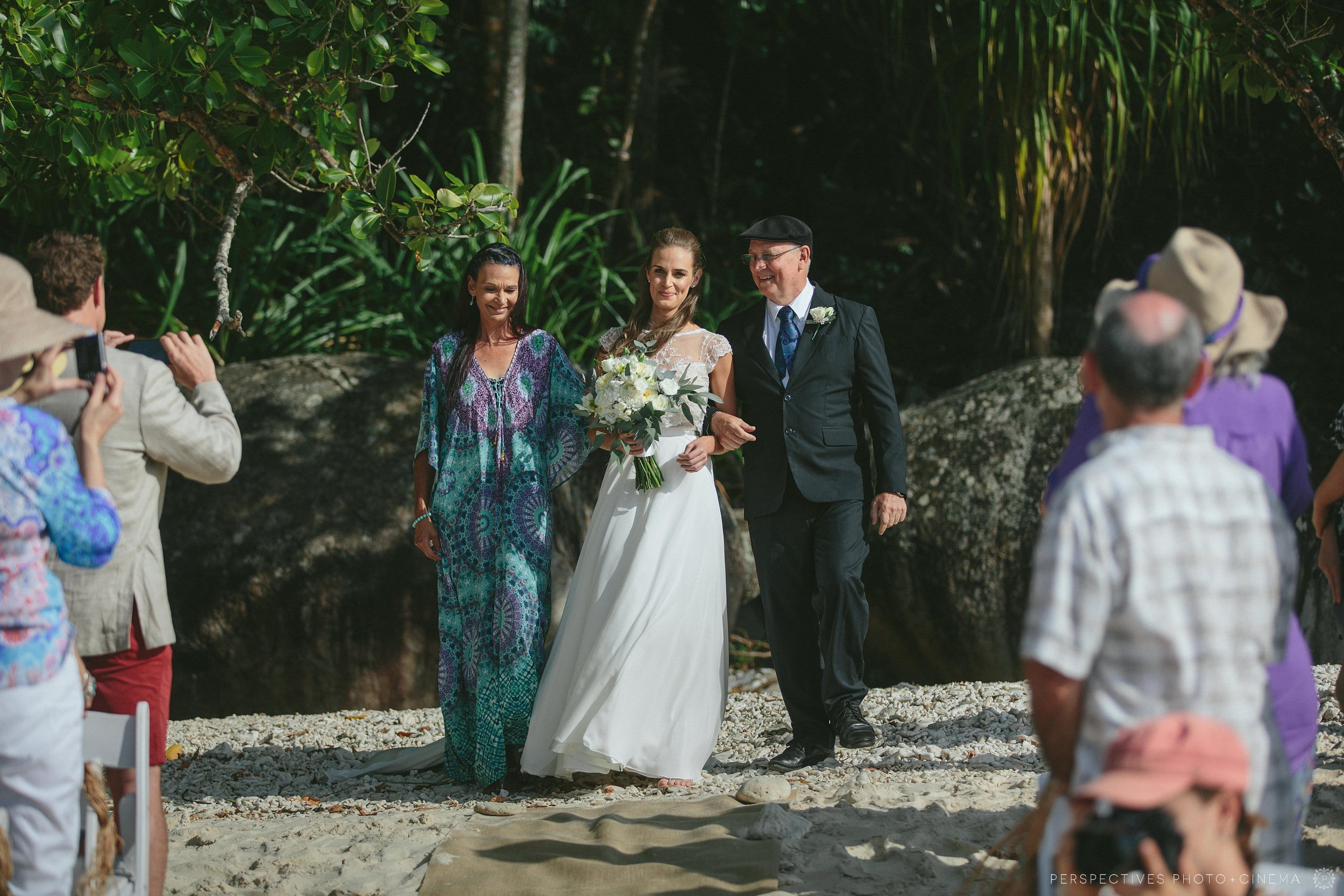 Nudey Beach Fitzroy Island wedding