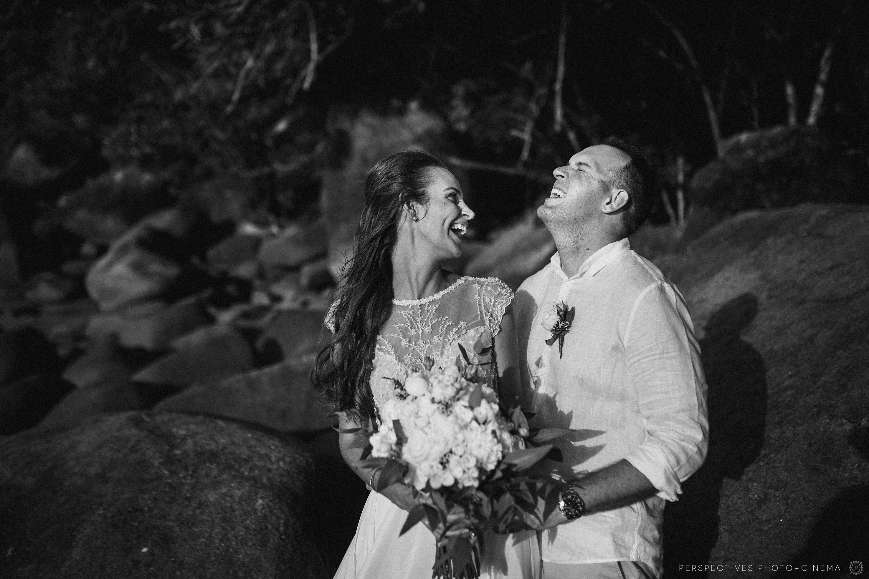 Nudey Beach wedding photos Fitzroy Island