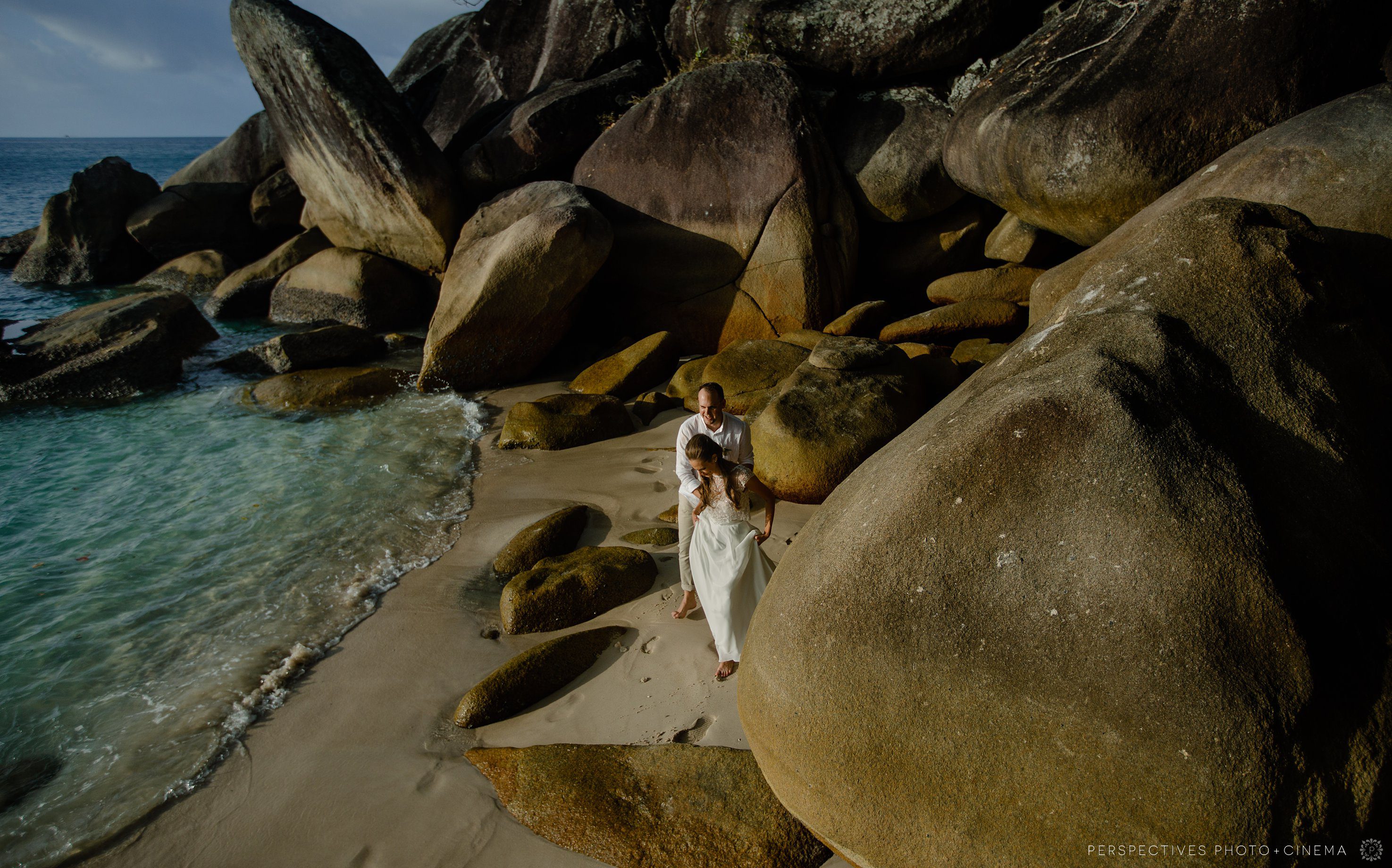 Nudey Beach wedding photos Fitzroy Island