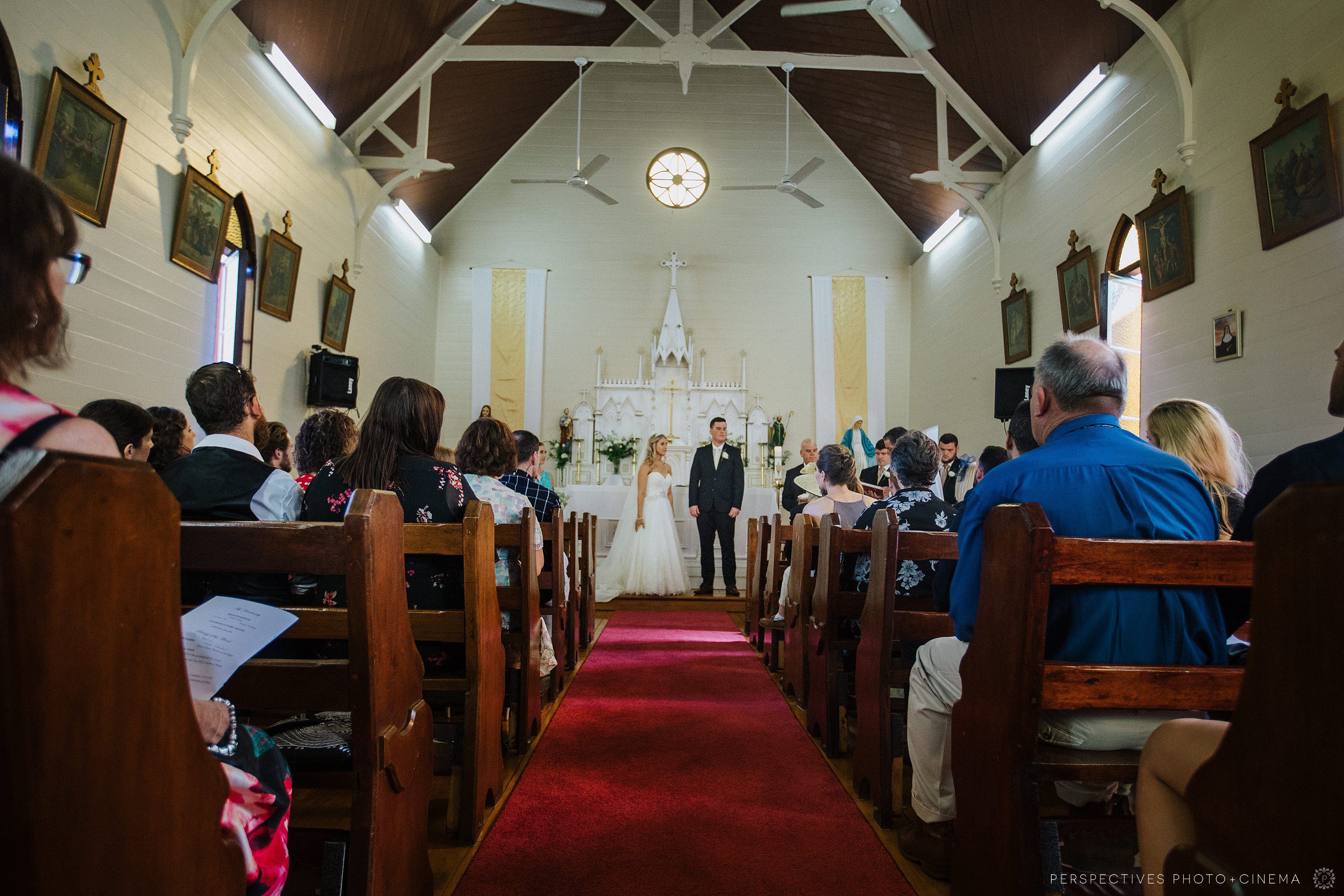 Yungaburra church wedding