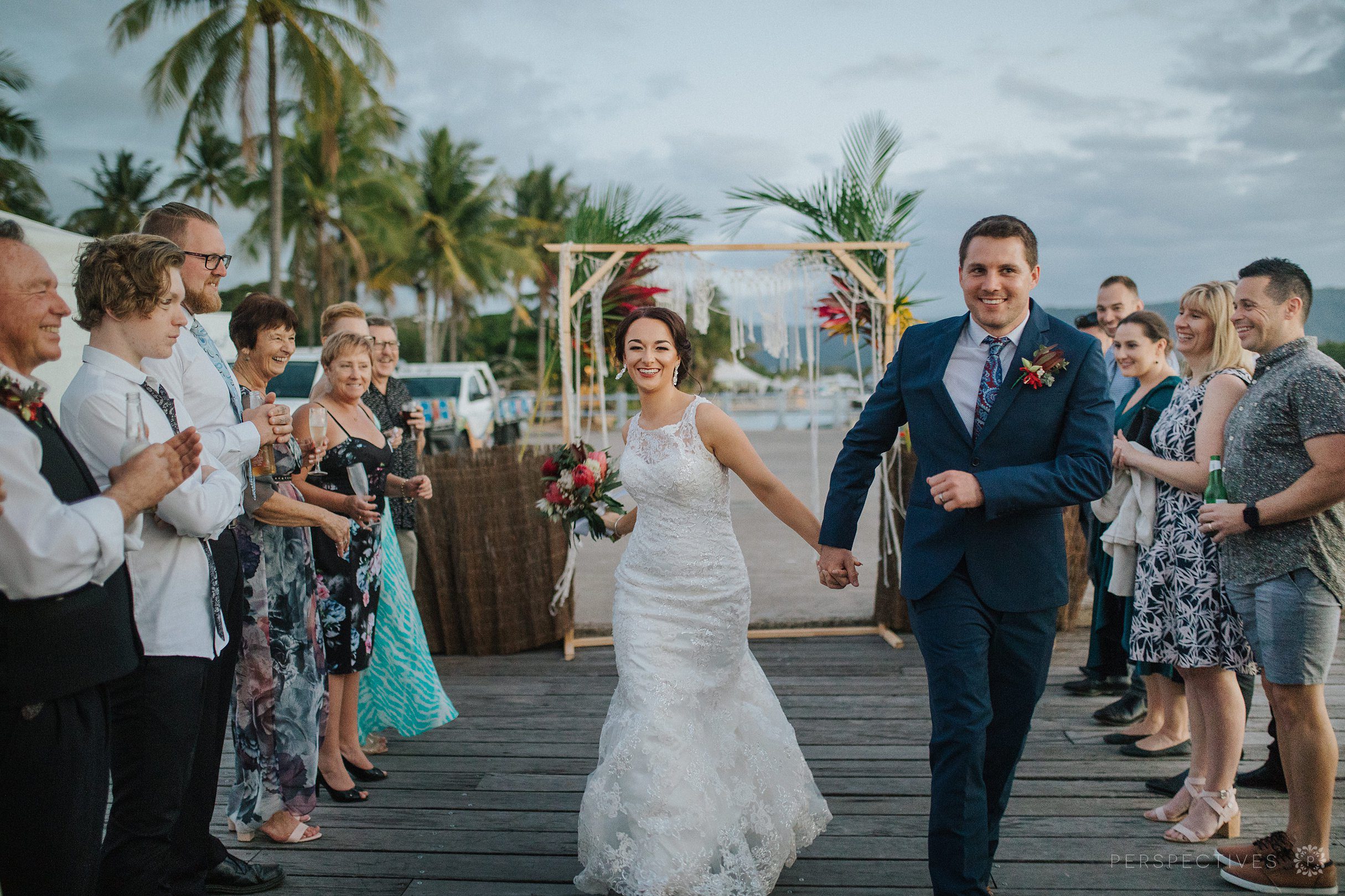 Sugar Wharf Port Douglas wedding photos
