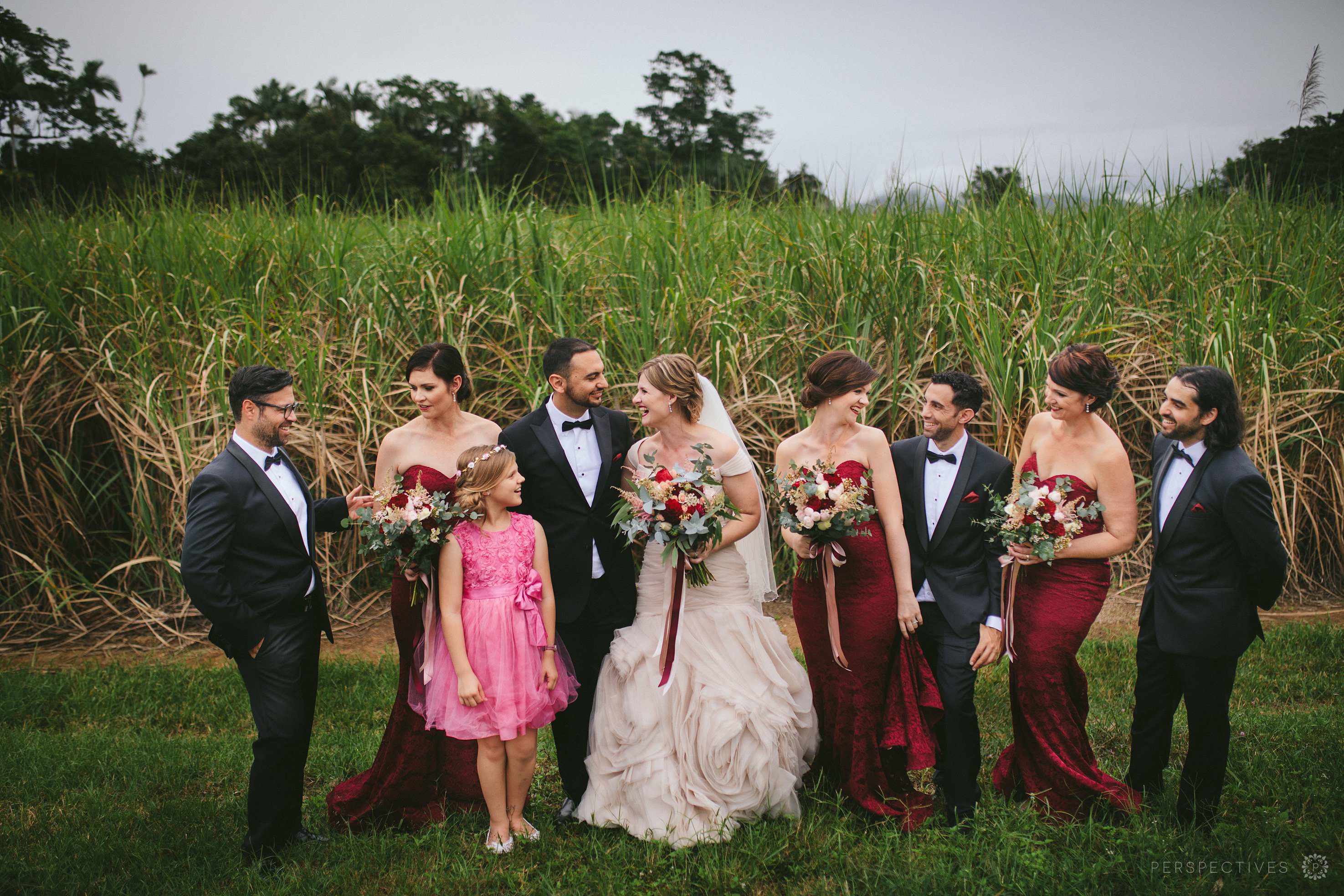 Mission Beach wedding photos