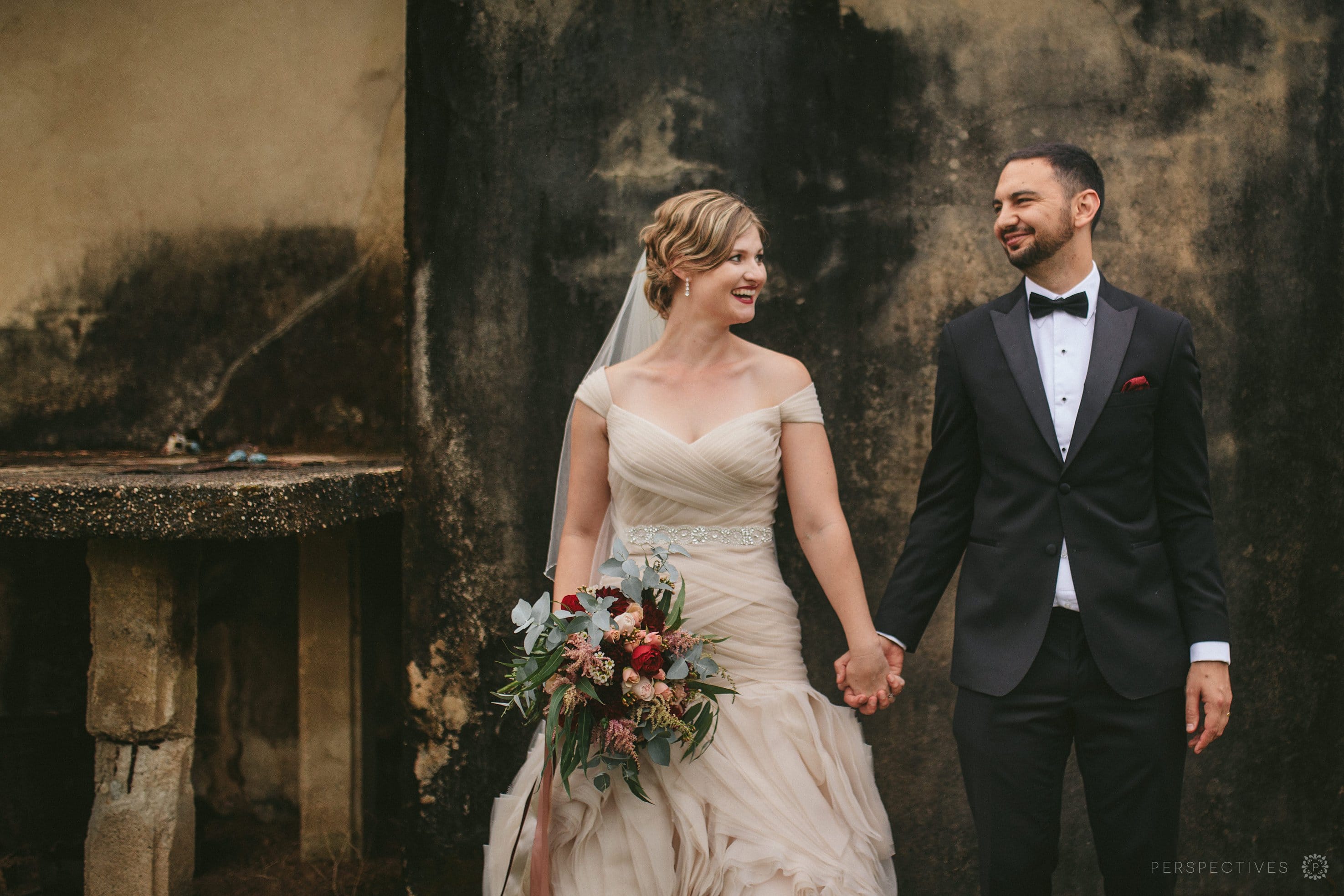 Mission Beach wedding photos