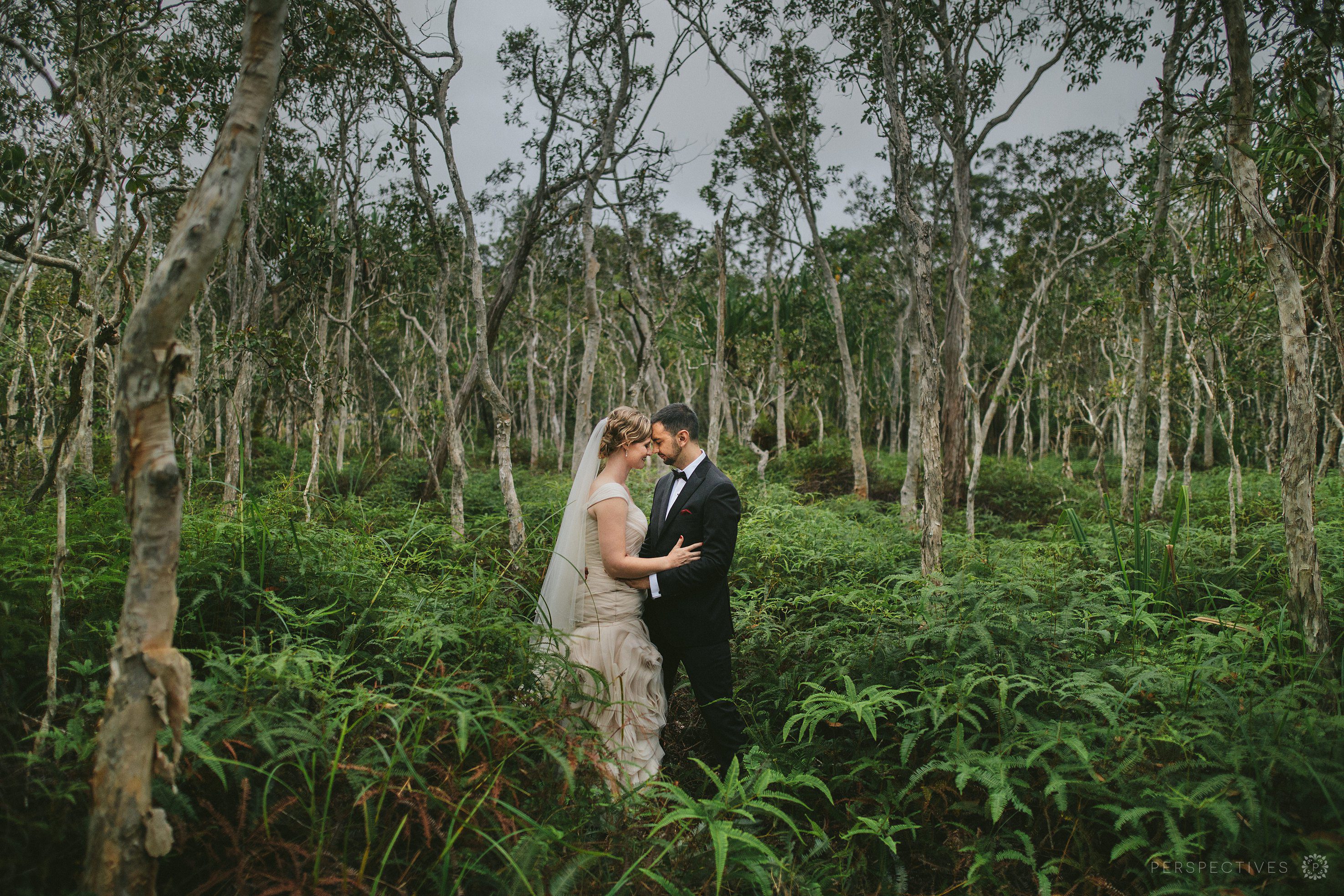 Mission Beach wedding photos