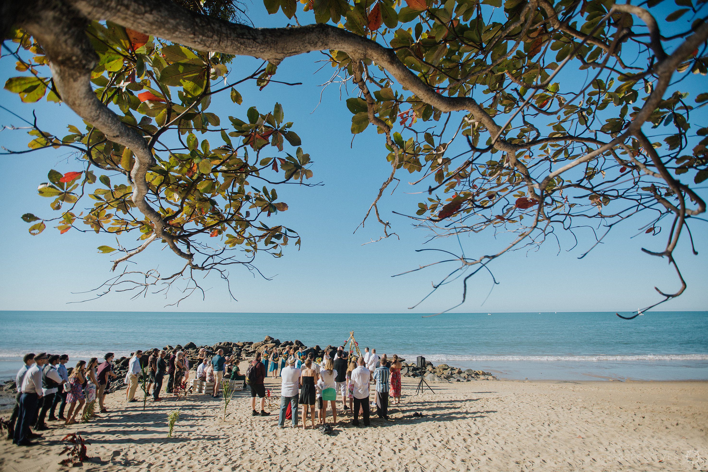 Ellis Beach wedding photos