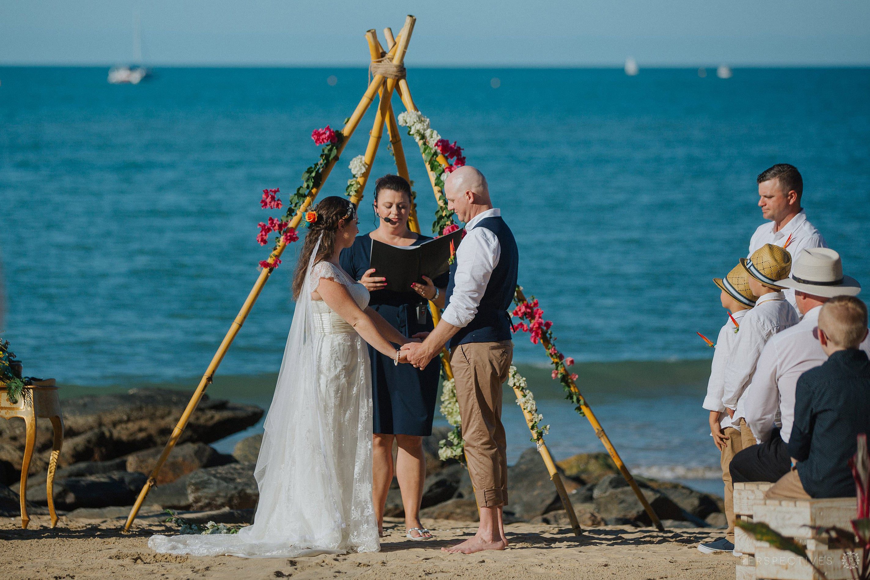 Ellis Beach wedding photos