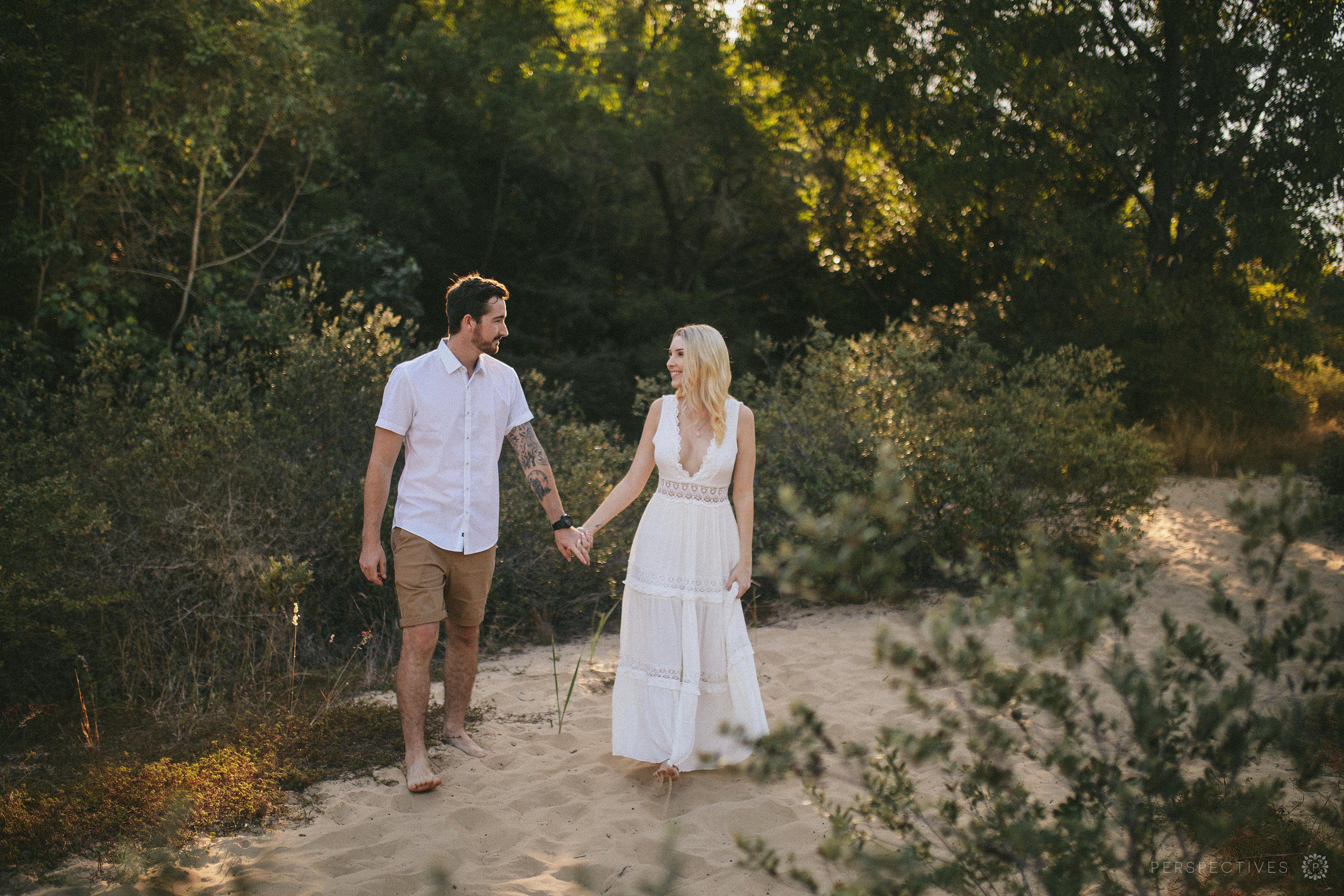 Cairns beach engagement shoot