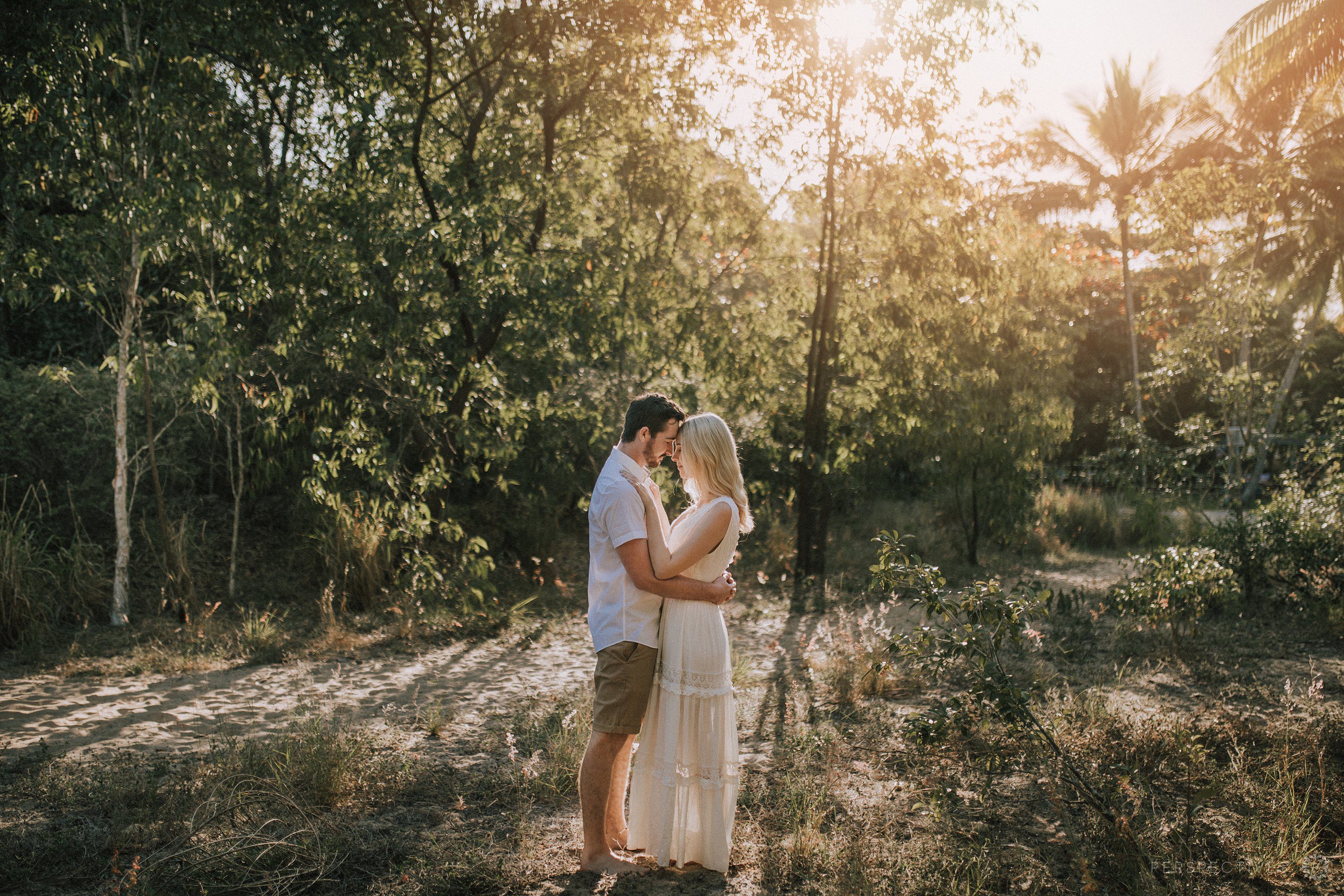 Cairns beach engagement shoot