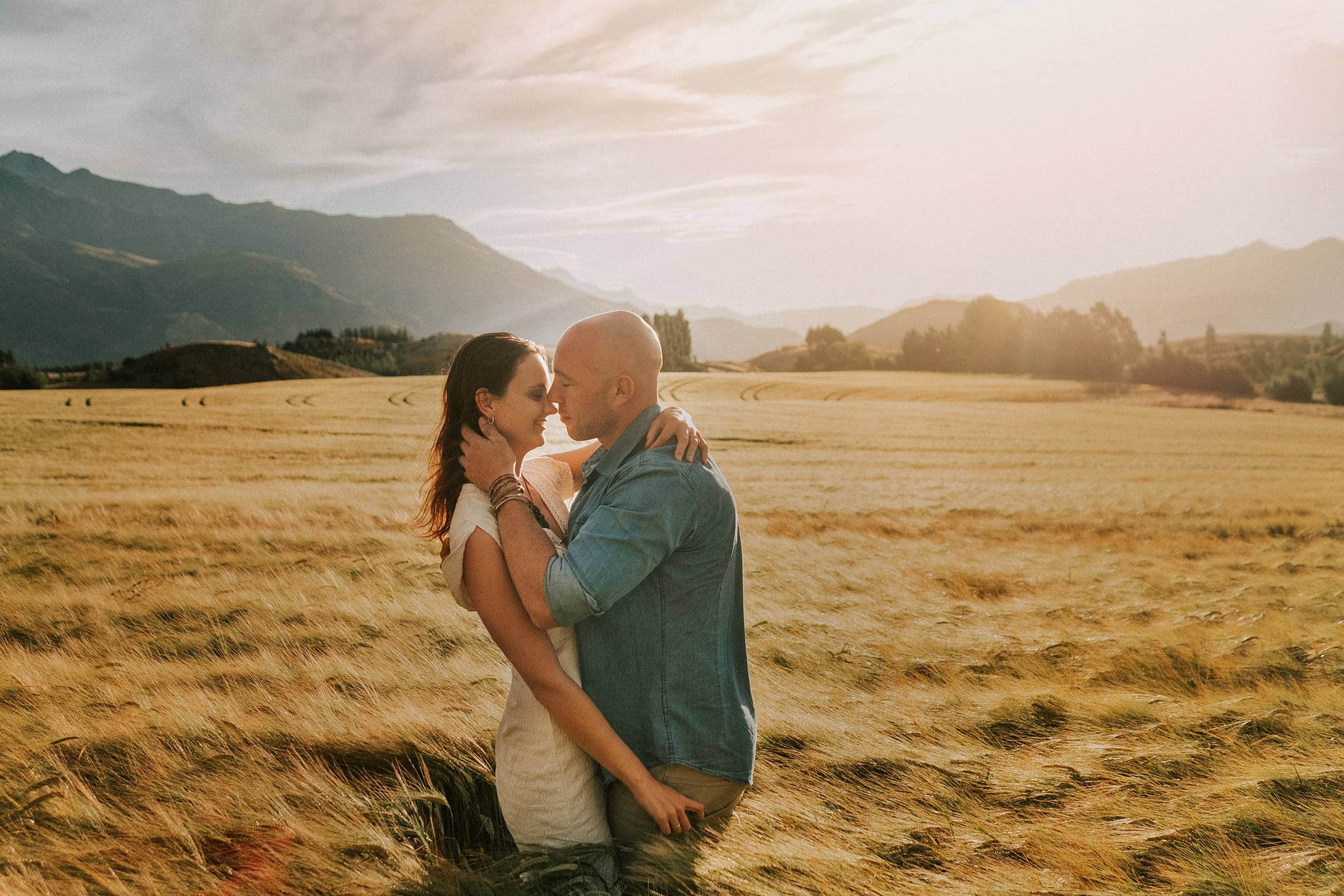 Queenstown engagement selfie shoot