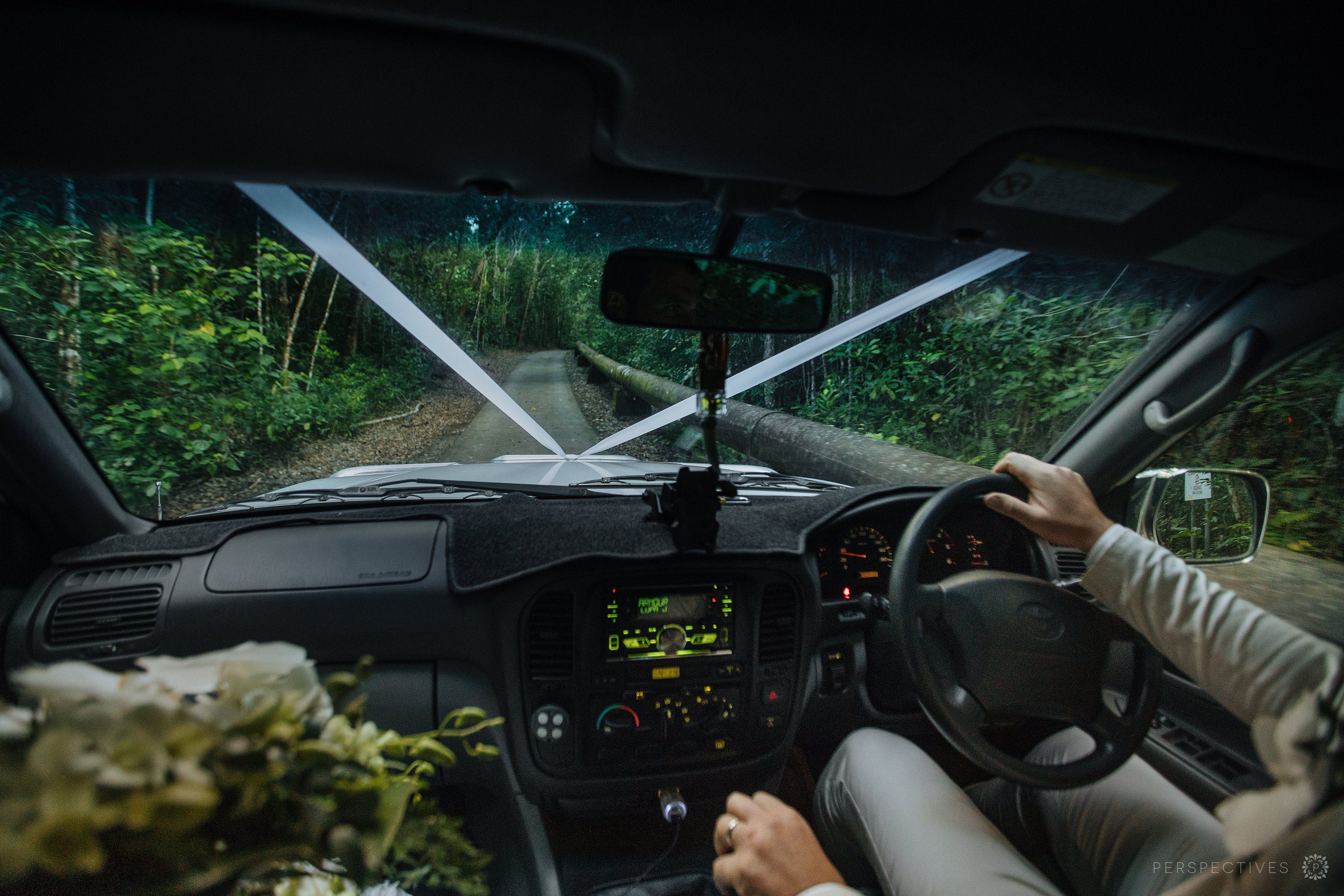 Cairns wedding photo shoot locations waterfall