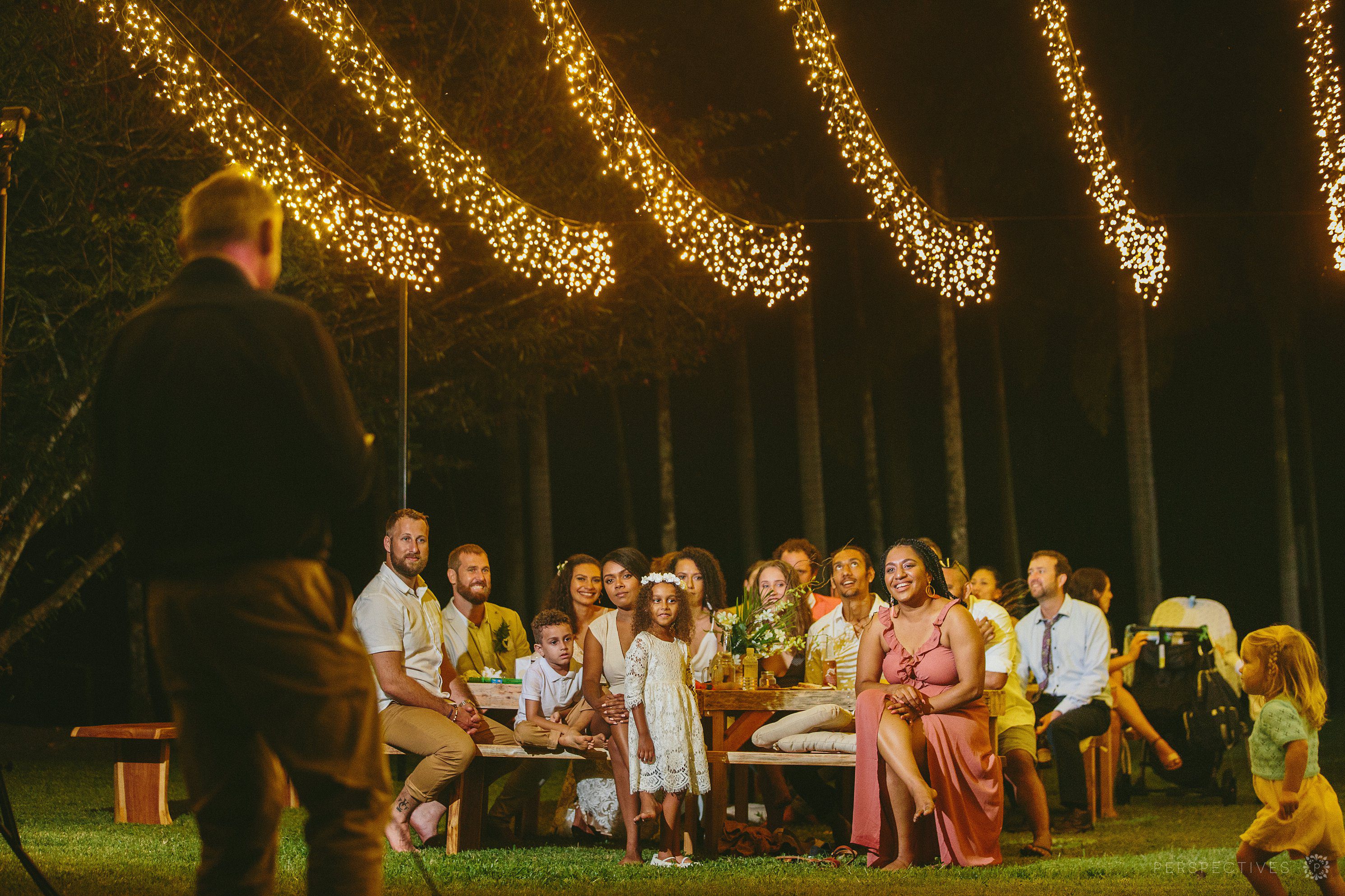 Fairy lights wedding hire Cairns Big screen Events hire