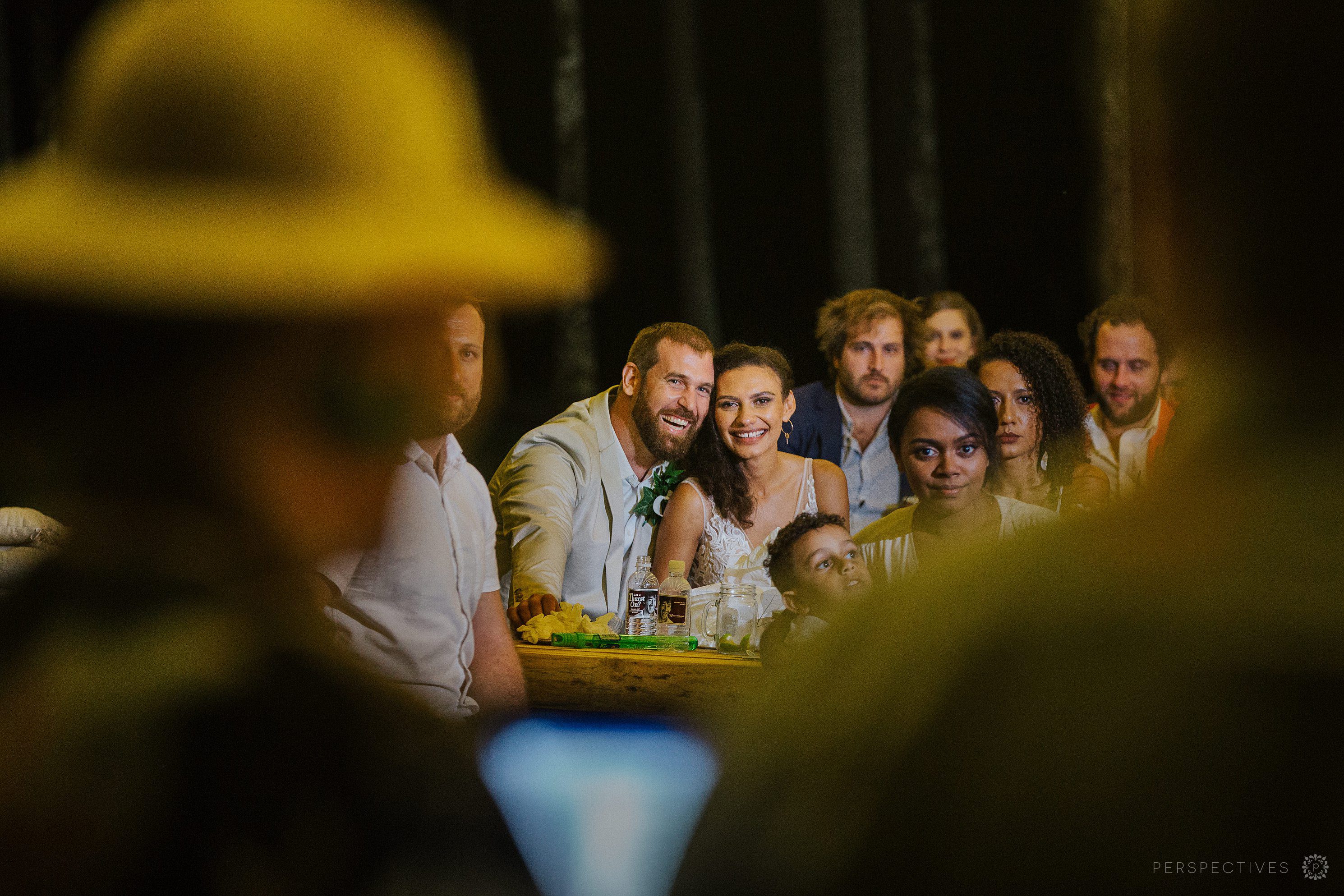 Backyard wedding reception Cairns wedding photos