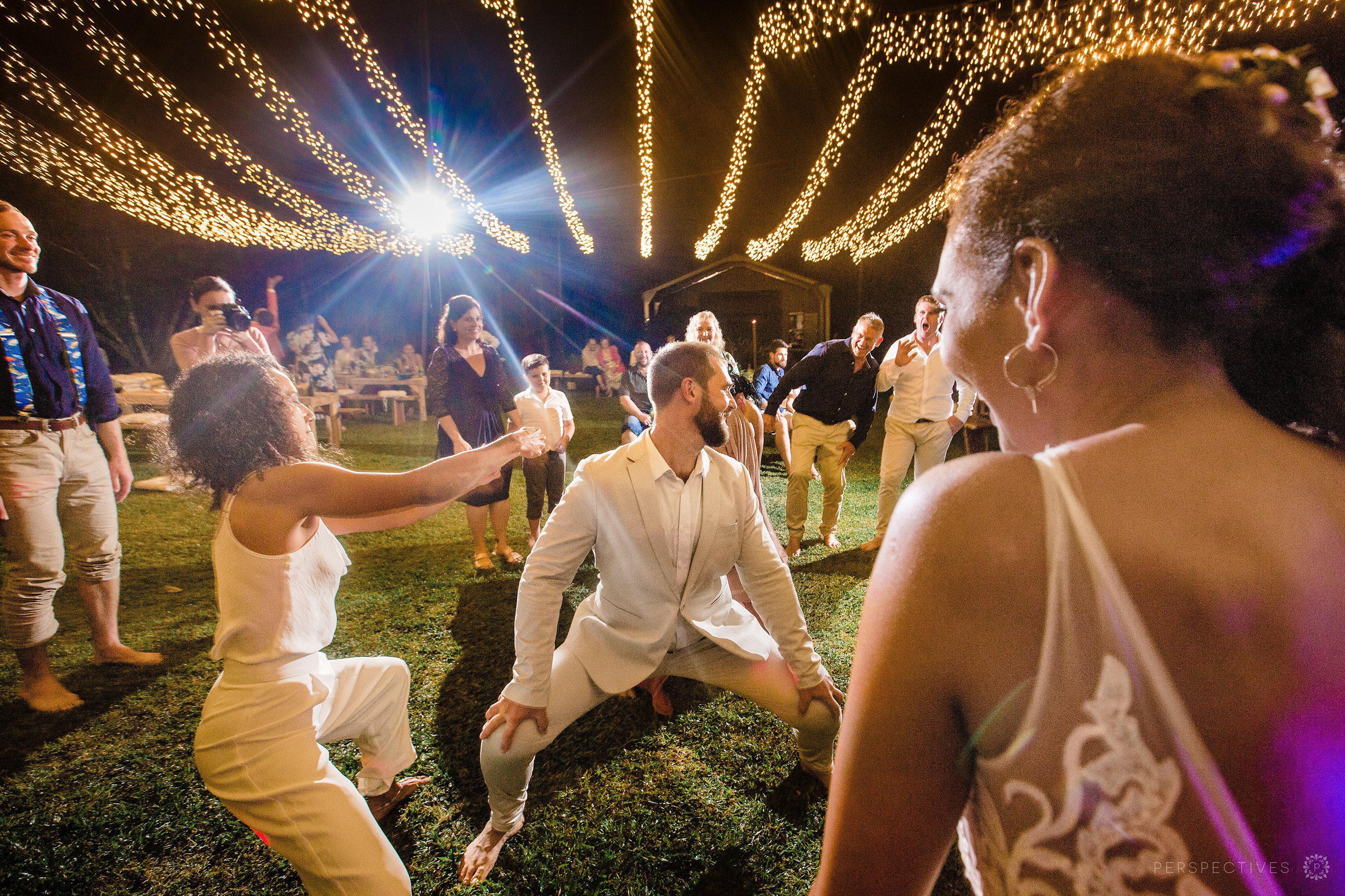 Cairns wedding photography dancefloor outdoor
