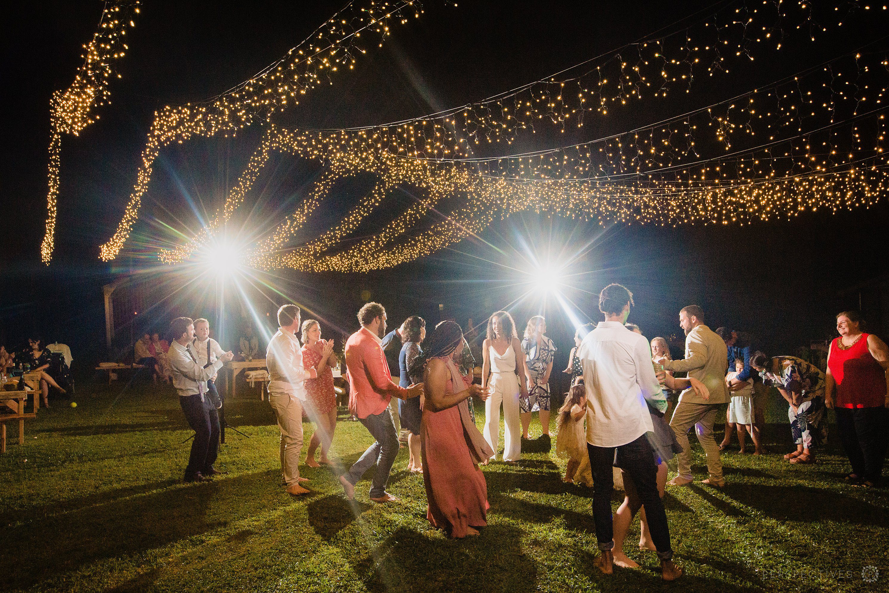 Fairy light tent for wedding reception Cairns