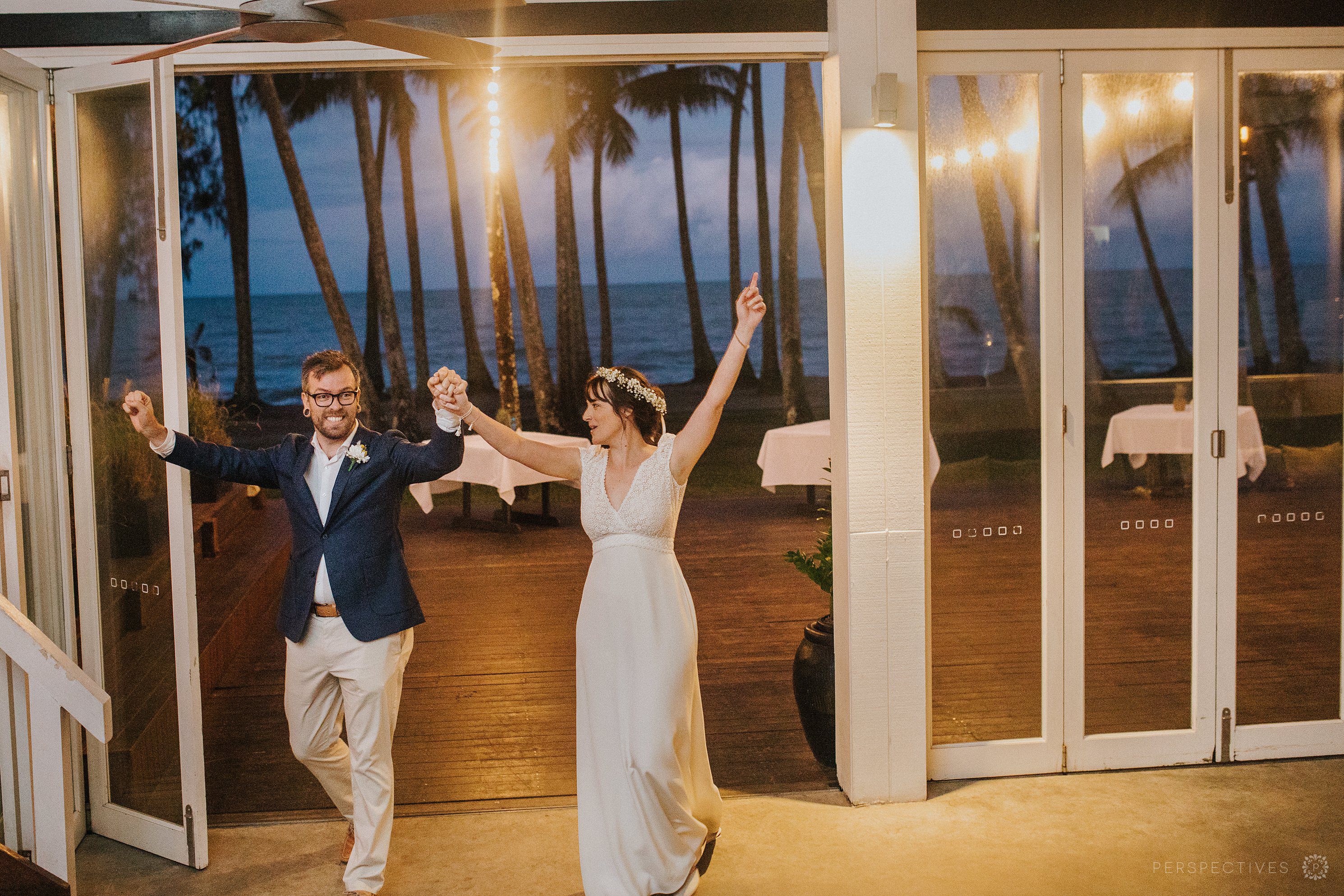 NuNu Palm Cove wedding reception photos