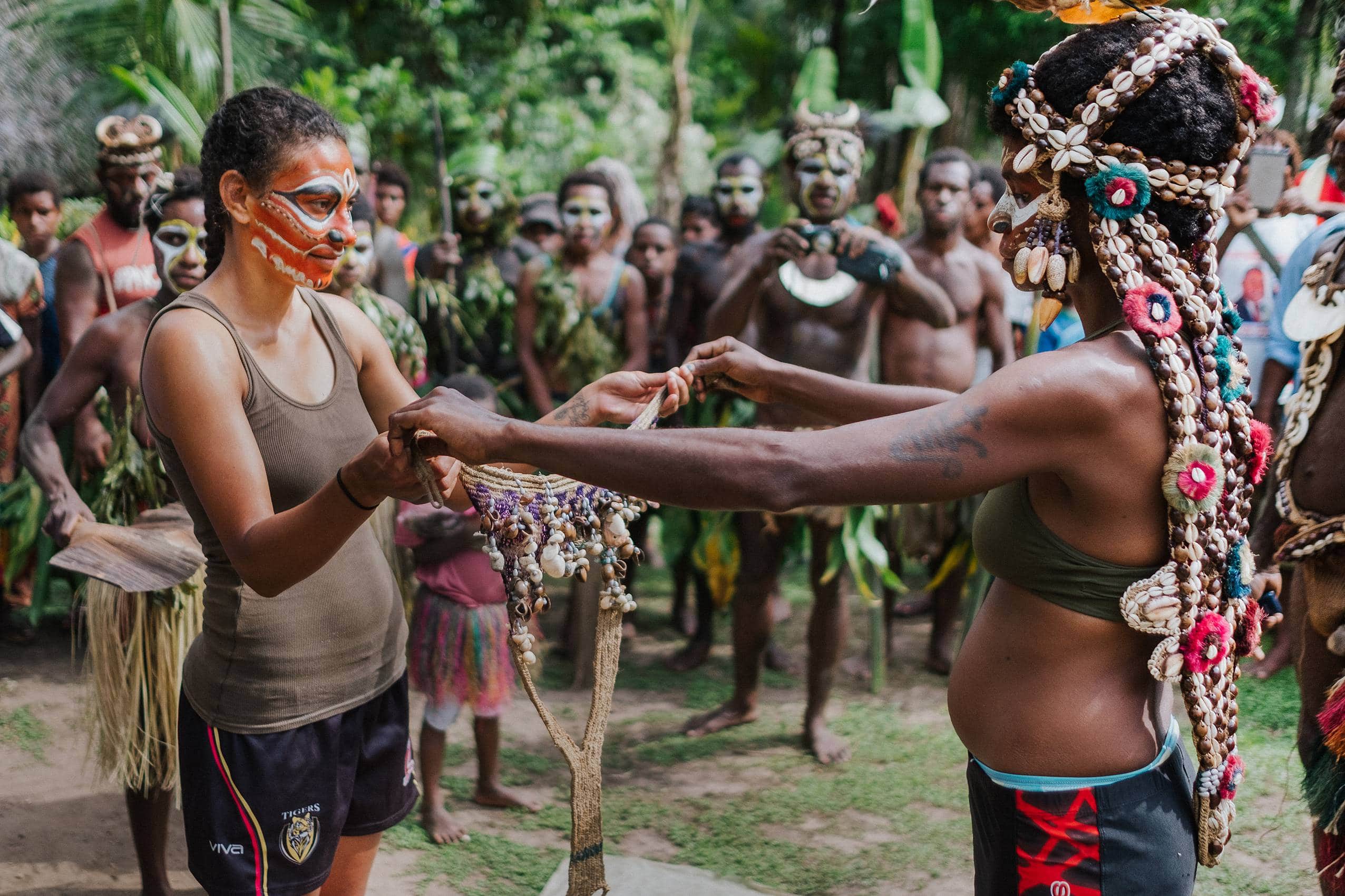 East Sepik Province PNG wedding ceremony