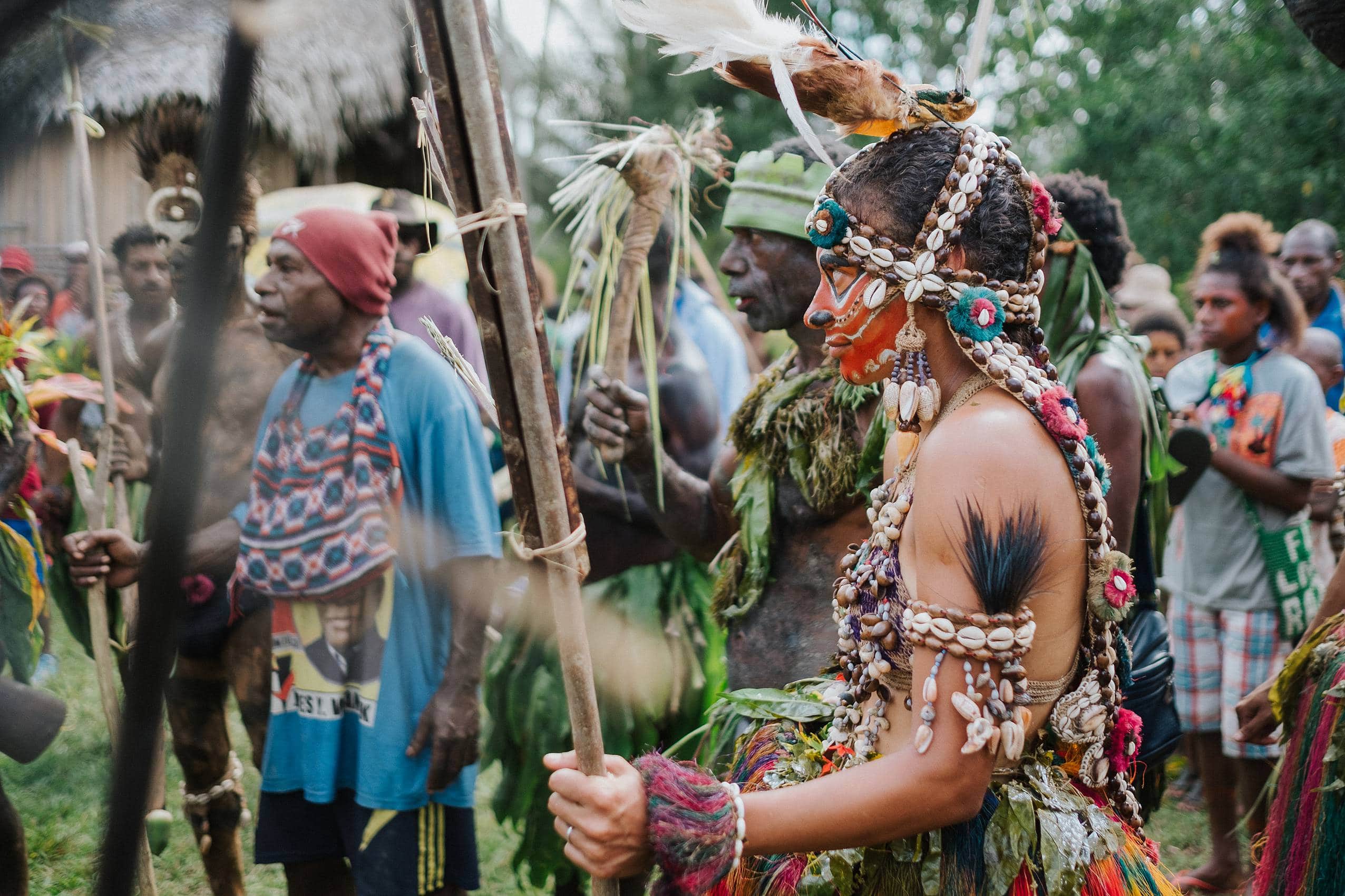 East Sepik Papua New Guinea traditional wedding