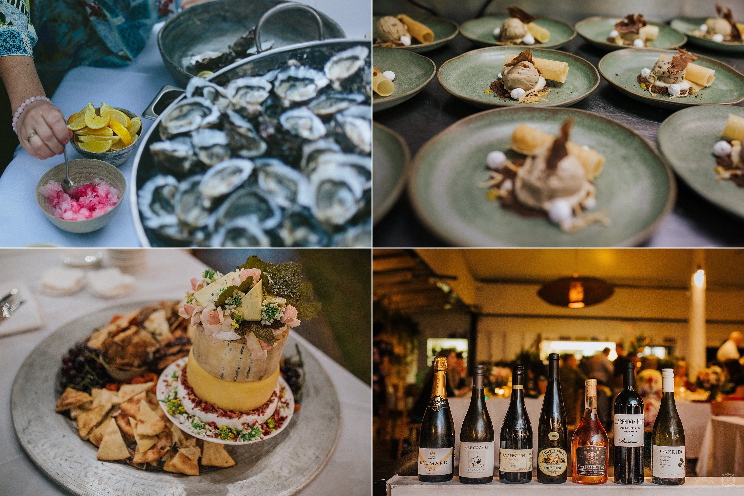 NuNu Palm Cove wedding food