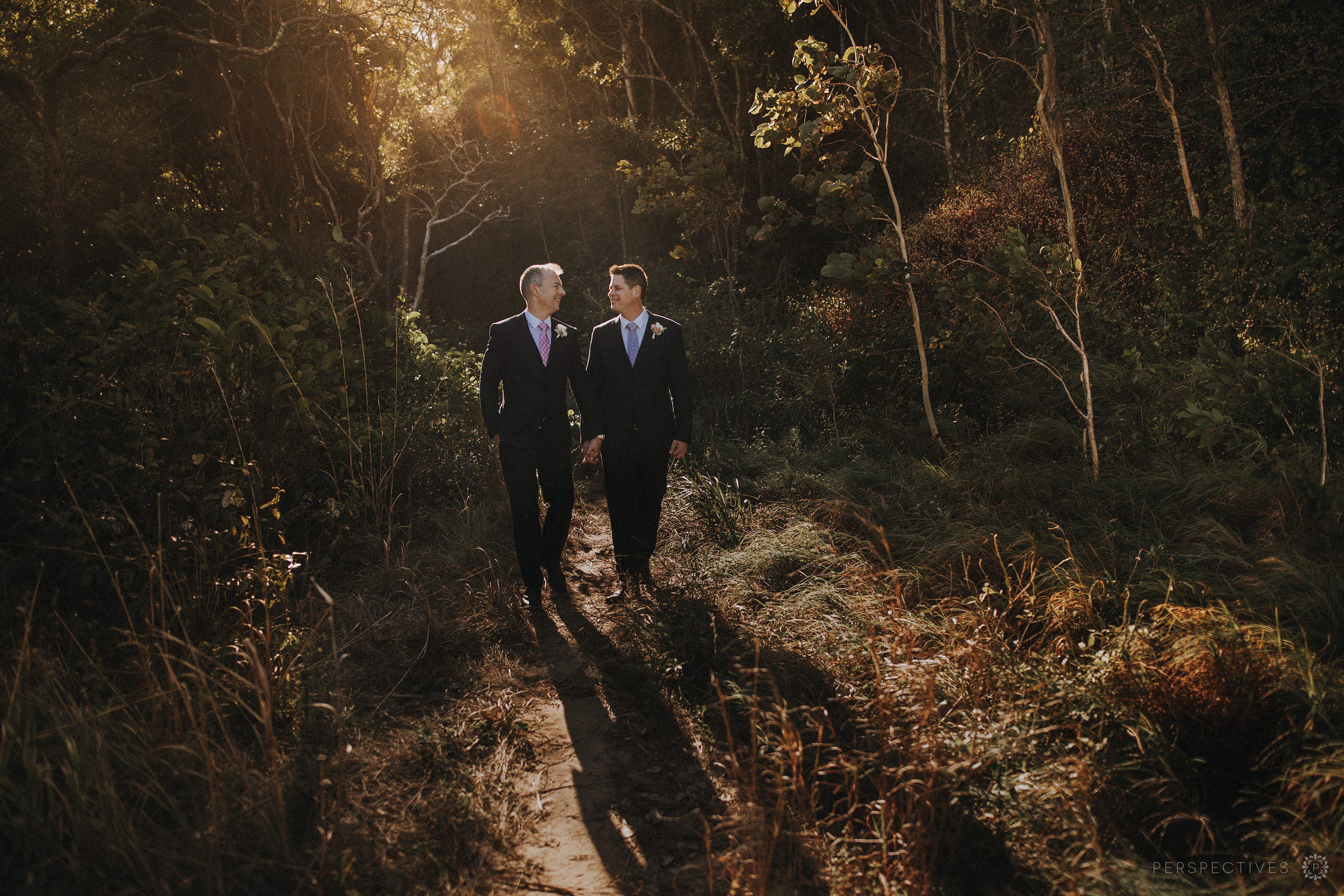 Same sex wedding photos Cairns Palm Cove FNQ