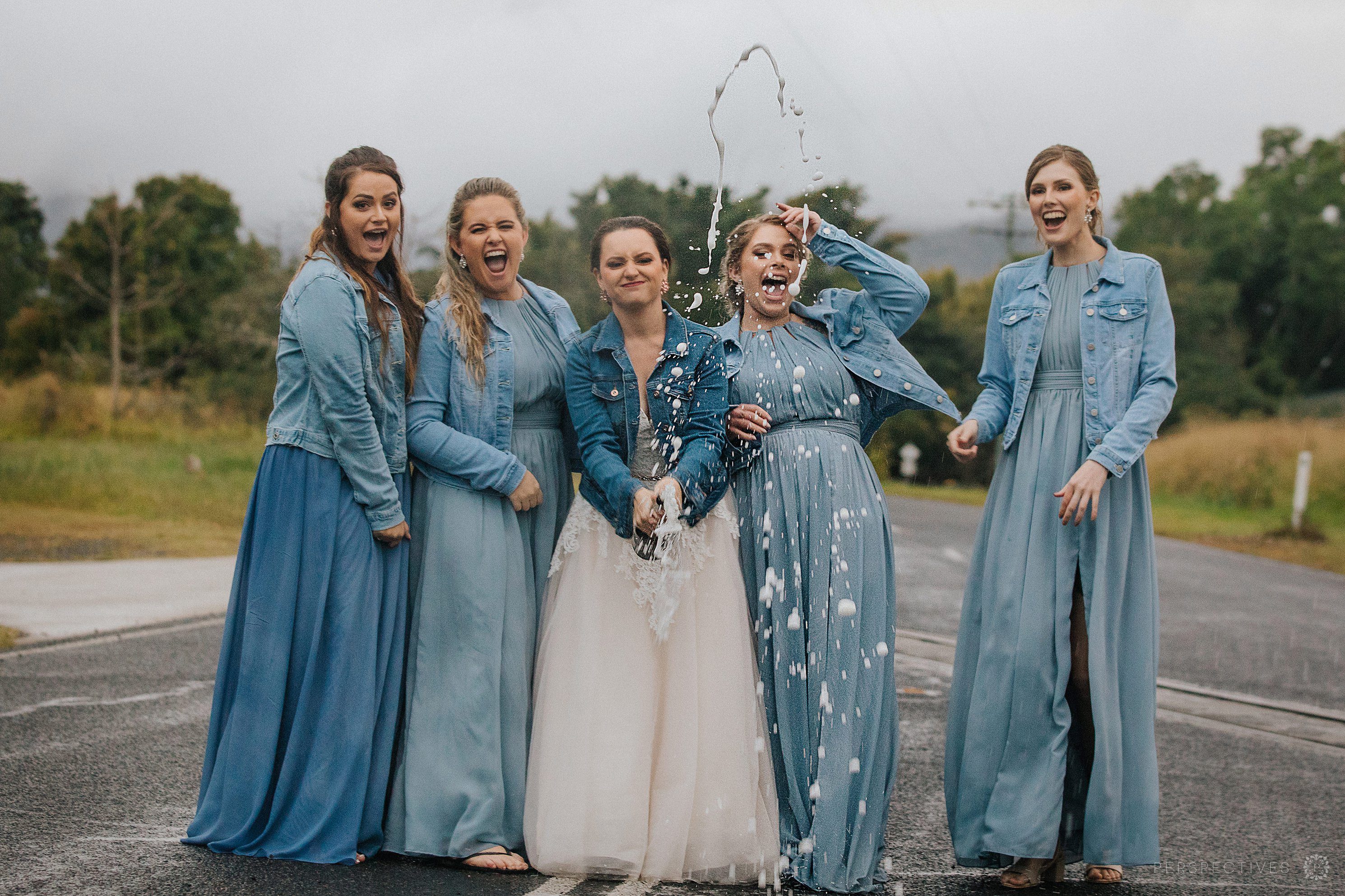 Rainy wedding day photos Cairns