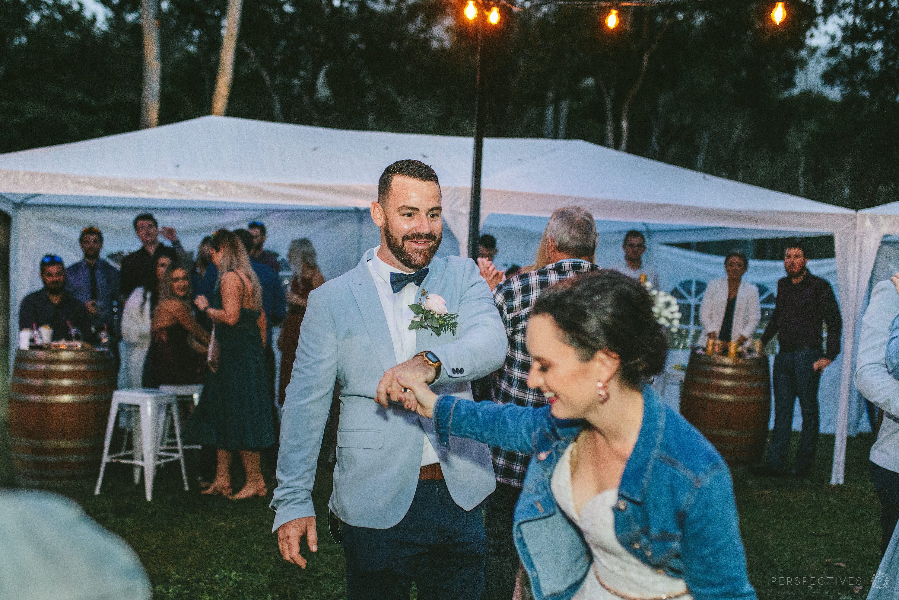Rainy wedding day photos Cairns