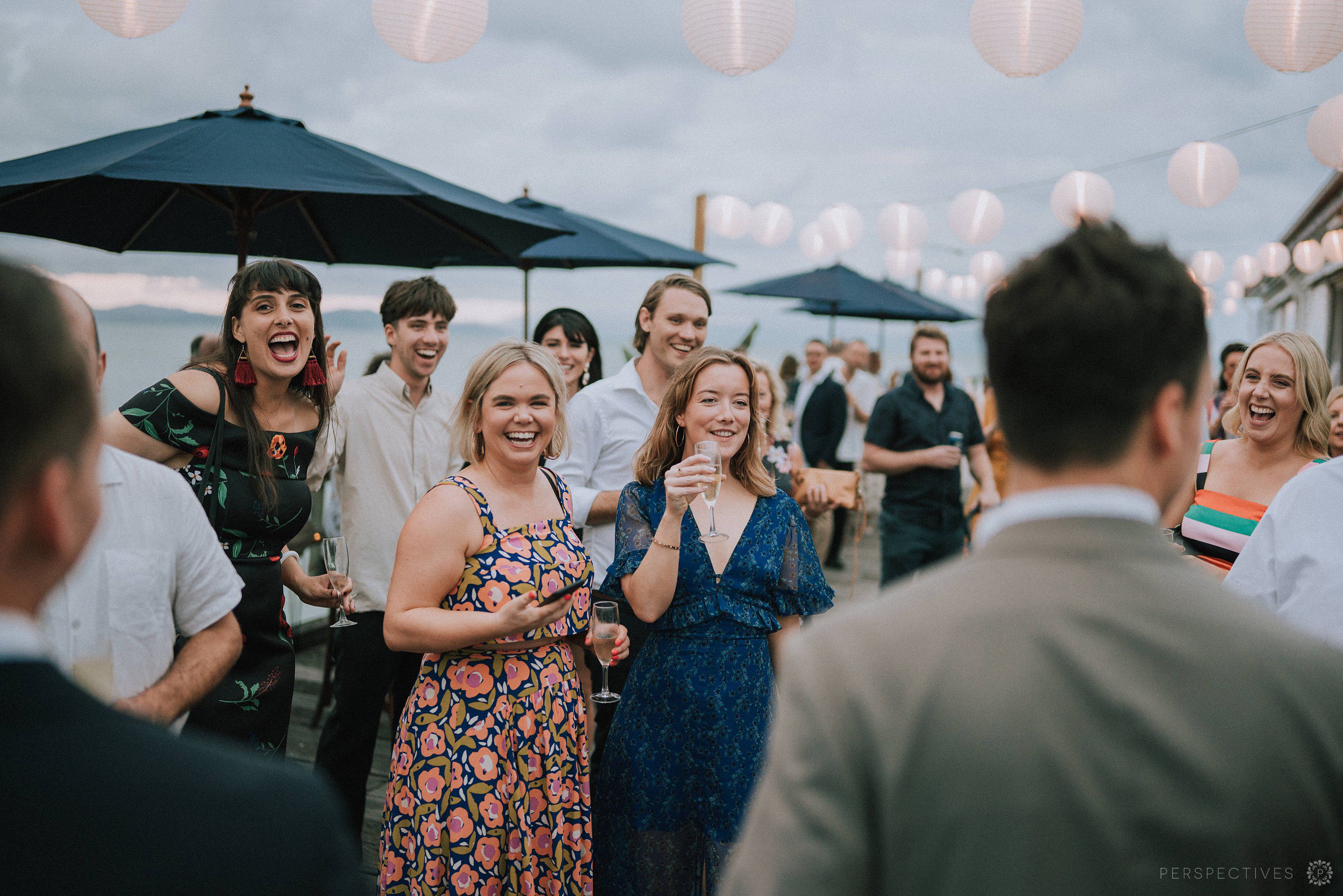 Sugar Wharf wedding reception Port Douglas wedding photos
