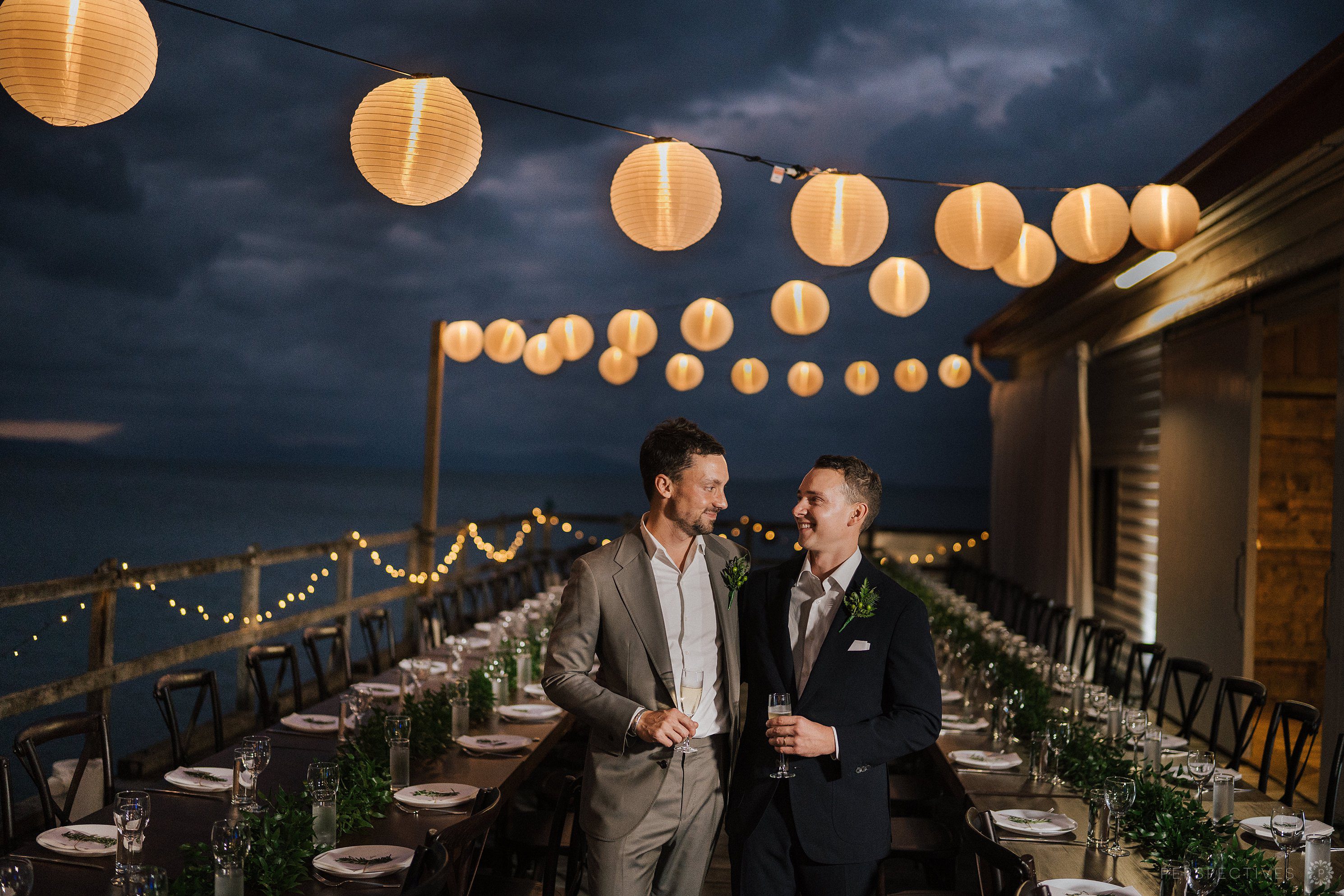 Sugar Wharf wedding reception Port Douglas wedding photos