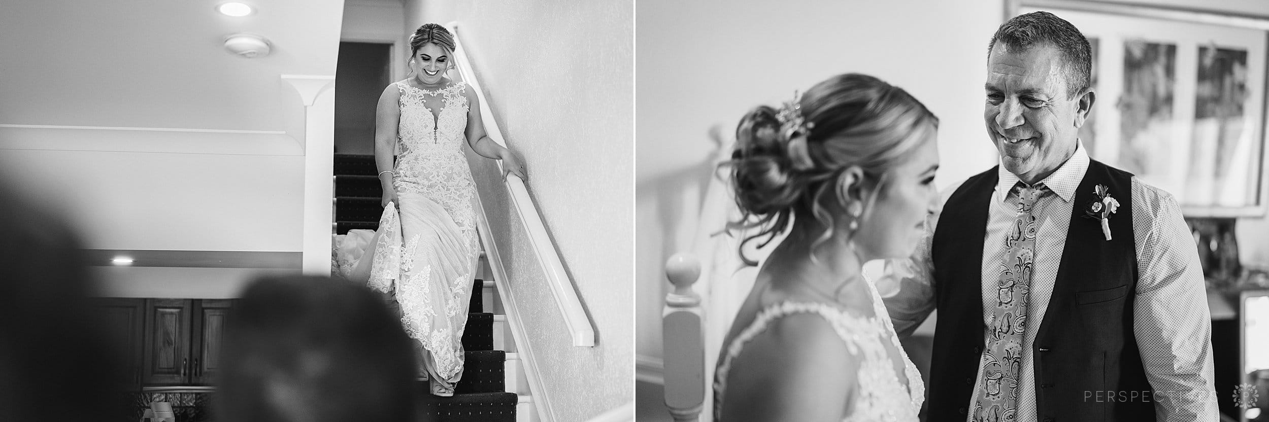 Lake Tinaroo resort wedding bride sees Dad