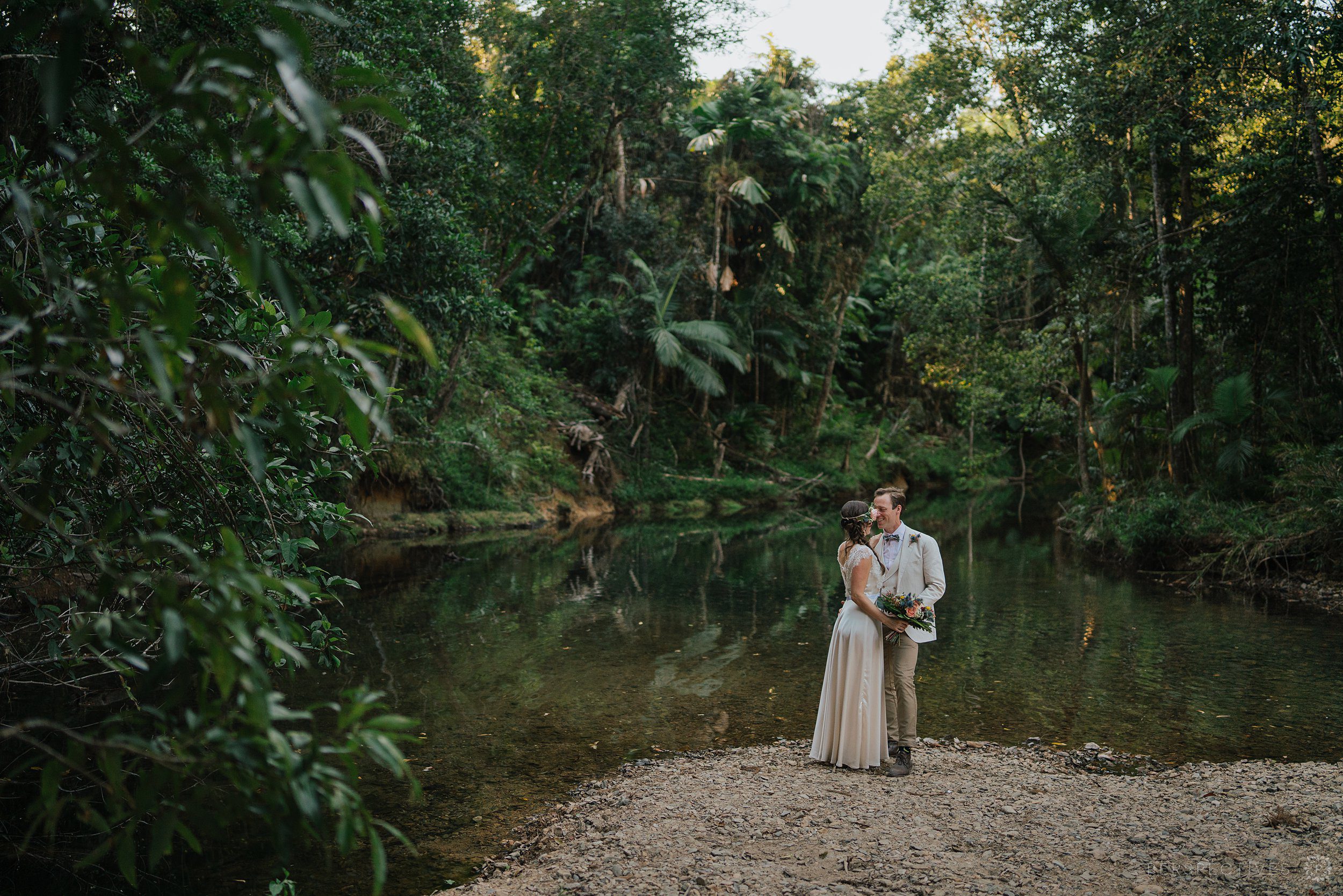 Cow Bay Daintree wedding photos