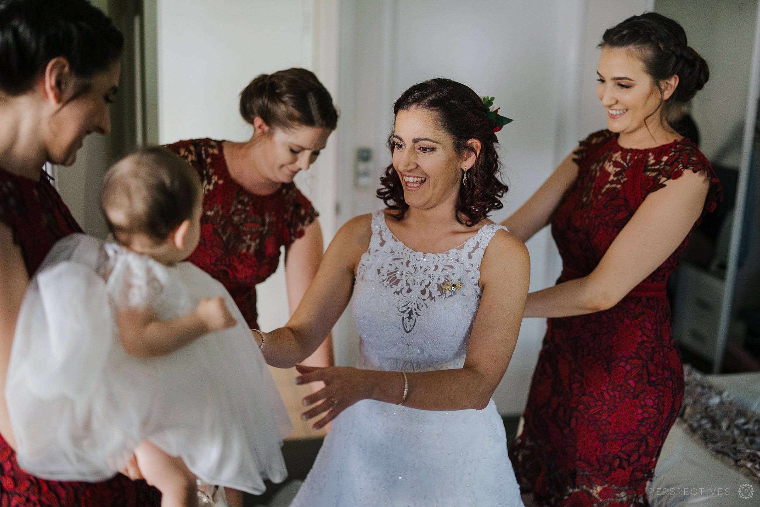 Bride getting ready Cairns wedding photography