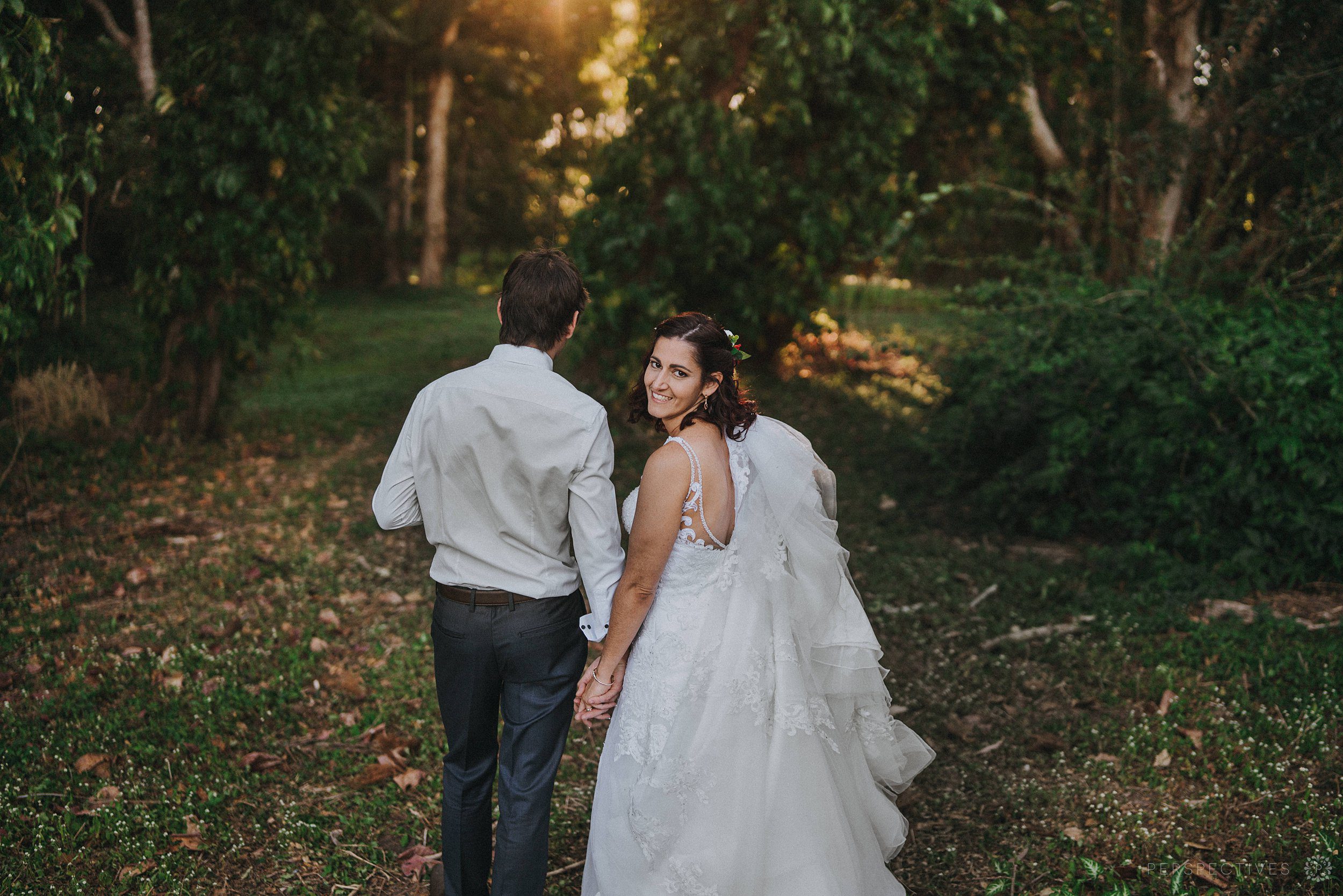 Cairns wedding photo locations golden light