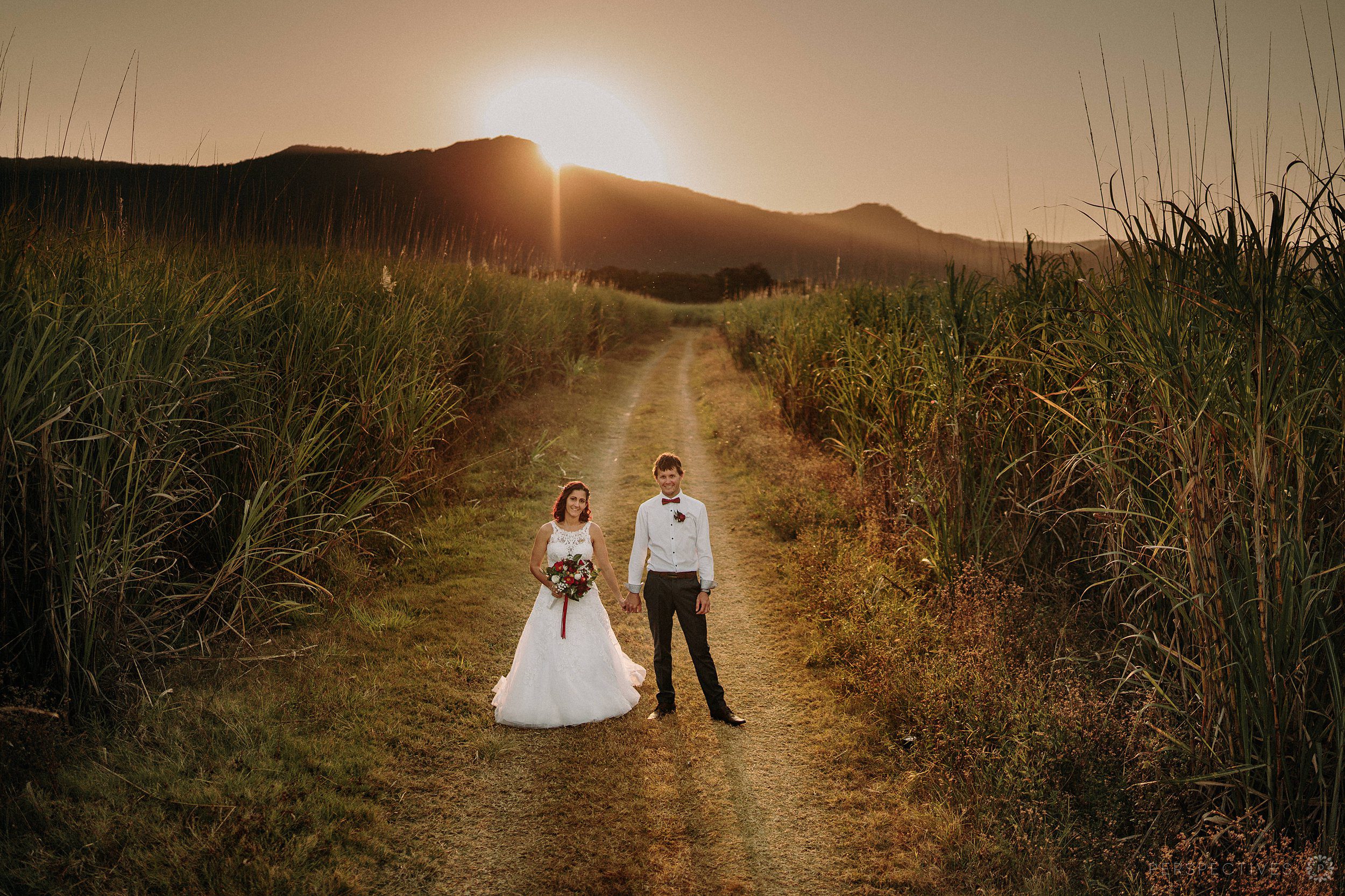 Cairns sugarcane wedding photo locations
