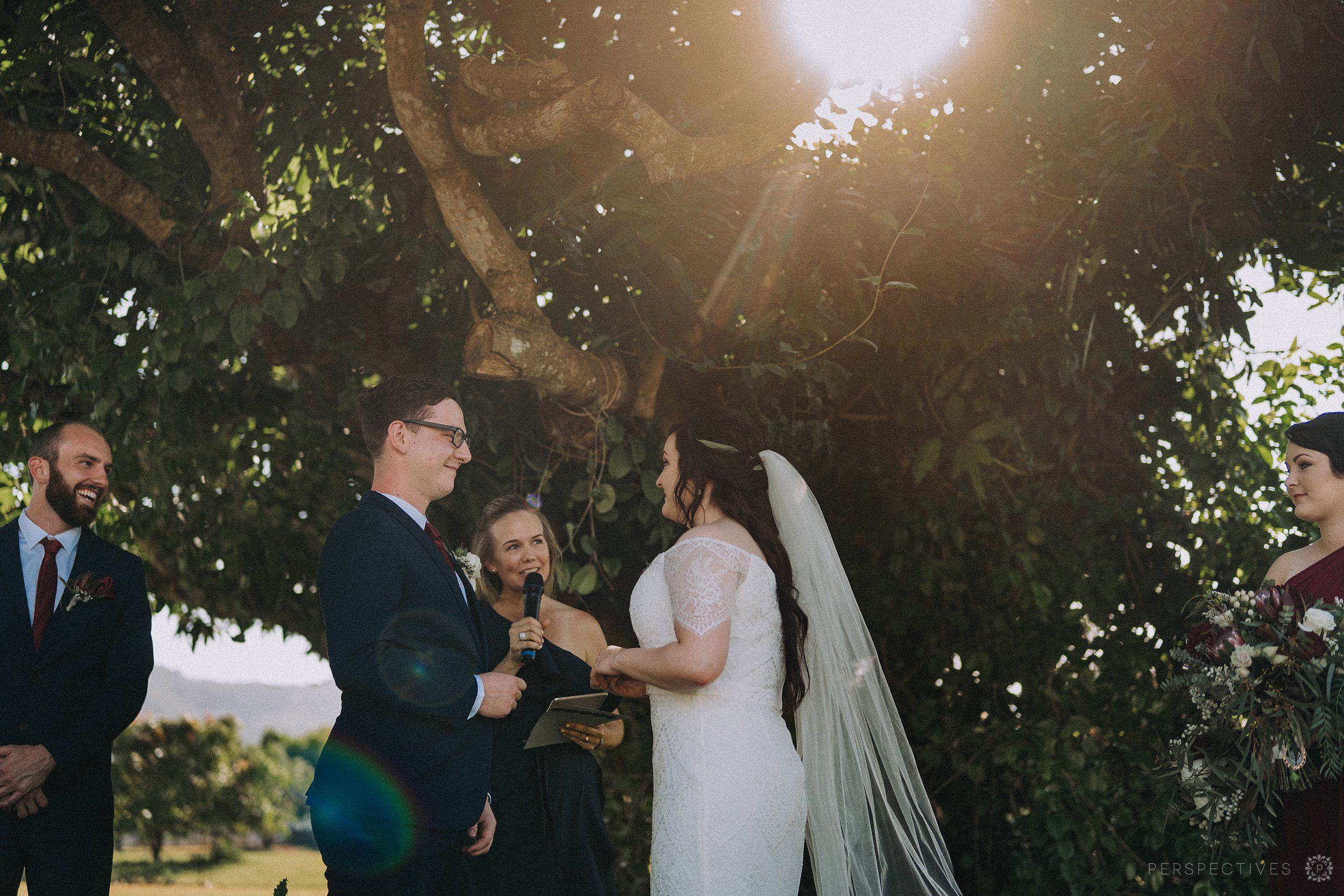 Cairns backyard wedding