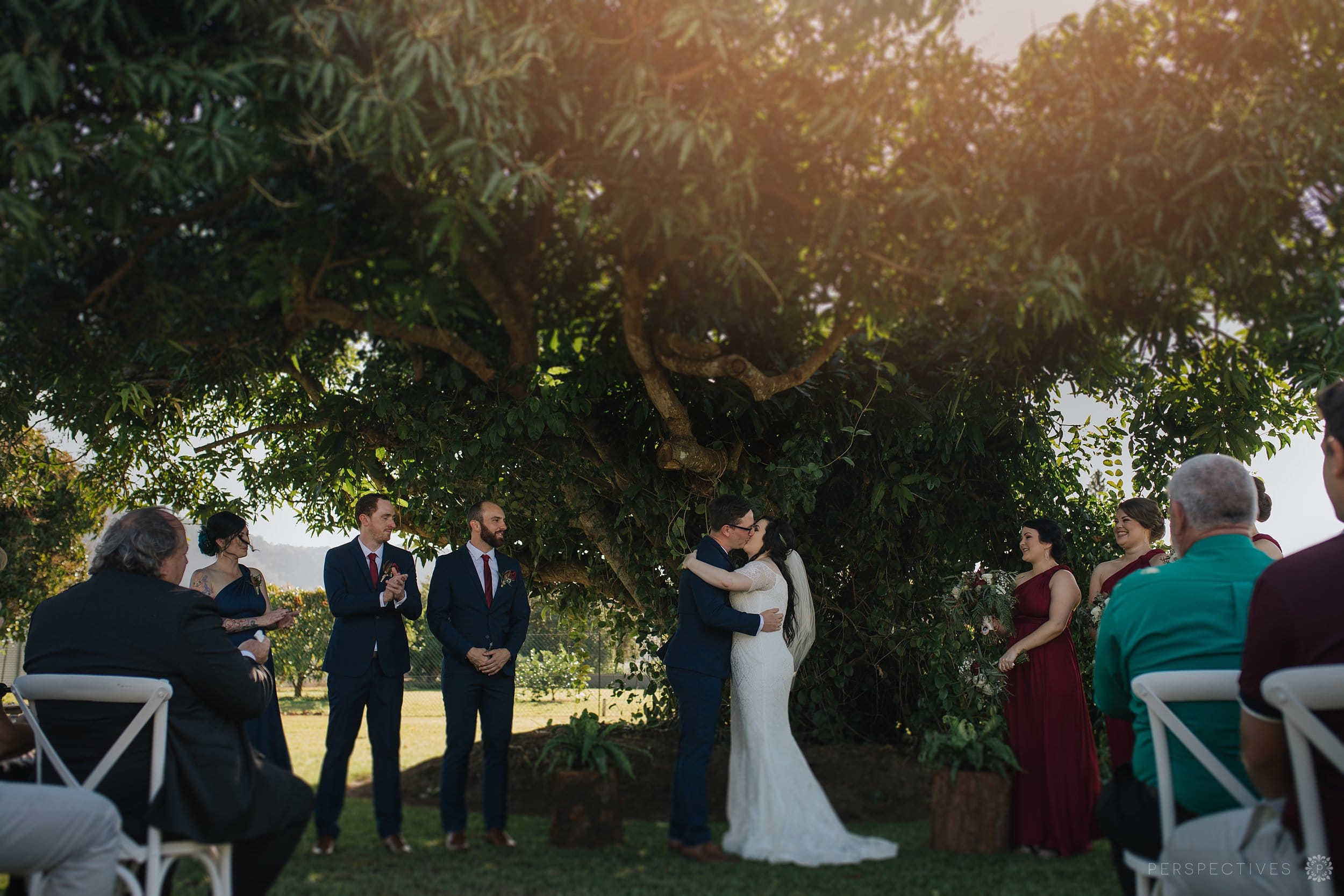 Cairns backyard wedding