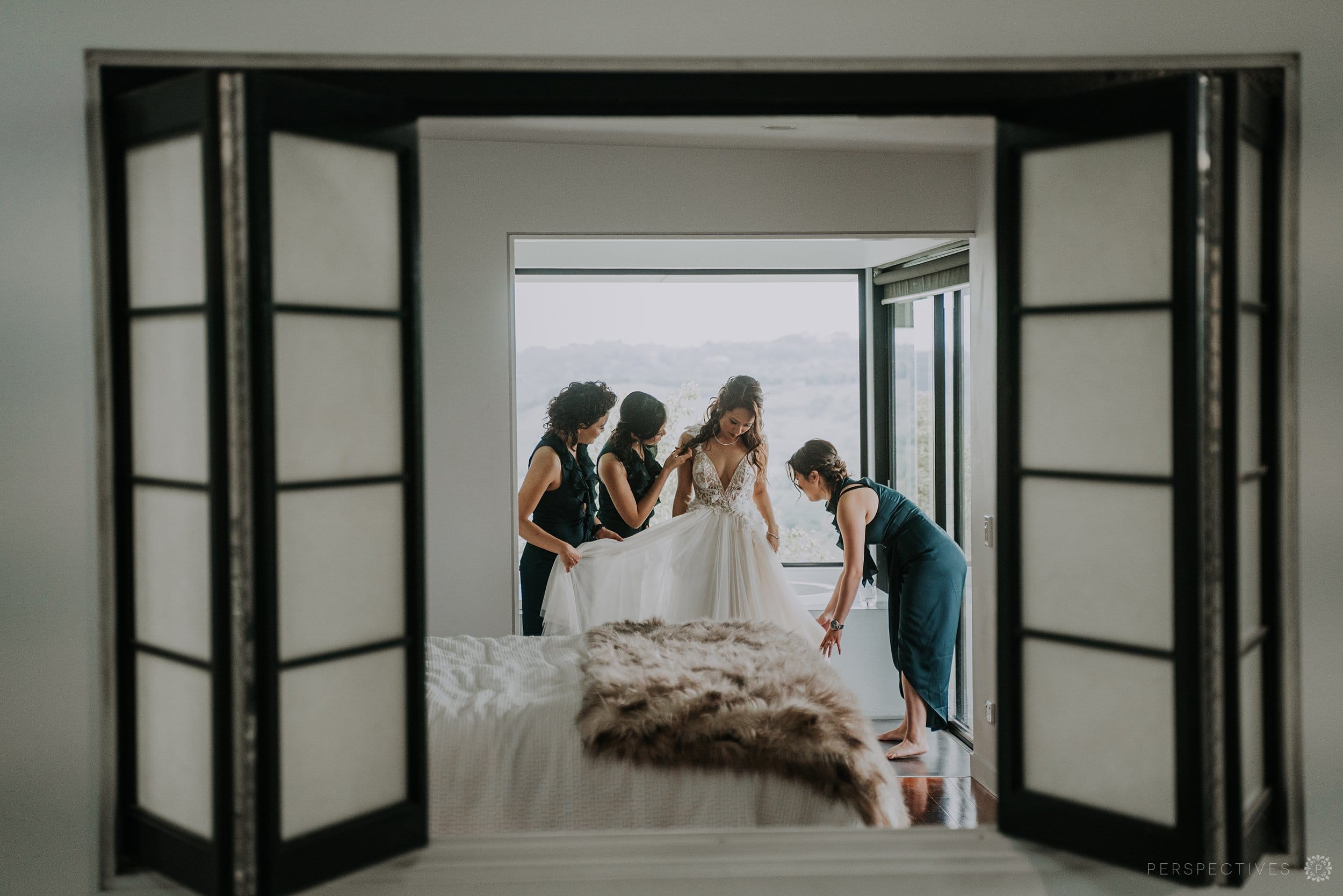 Wedding accommodation Montville wedding photos