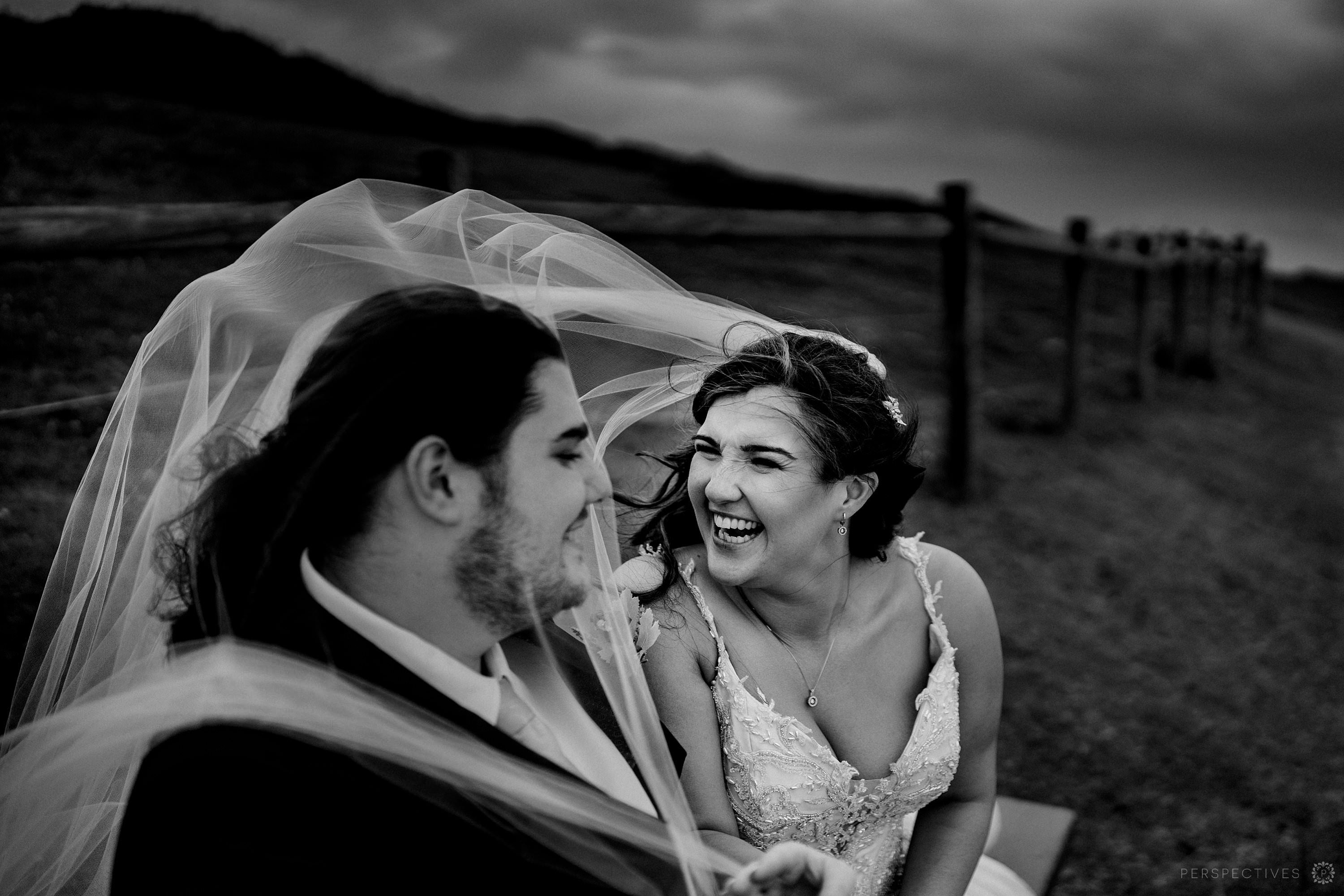 Emerald beach headland wedding photography NSW