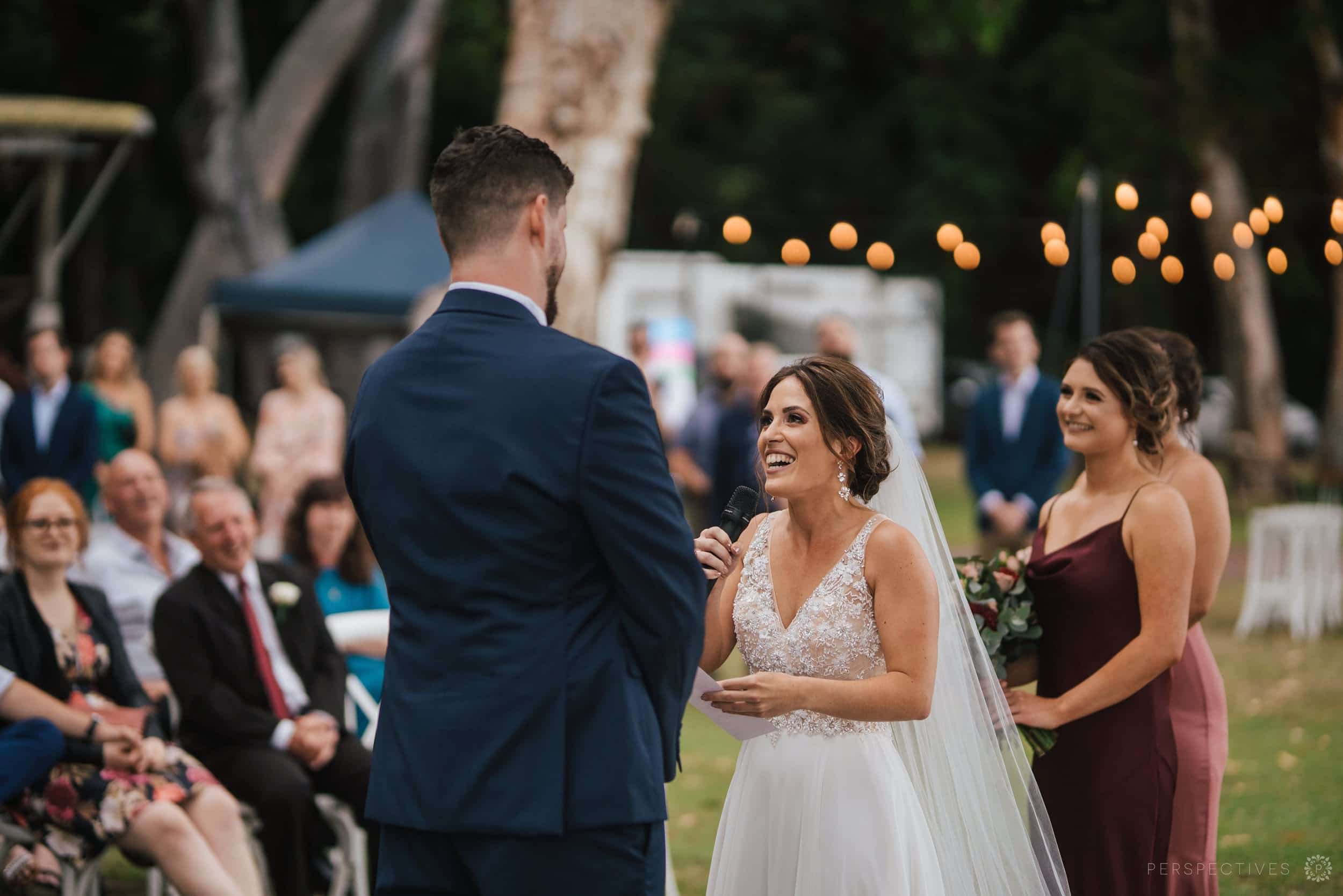 Ellis Beach Yacht Club wedding ceremony
