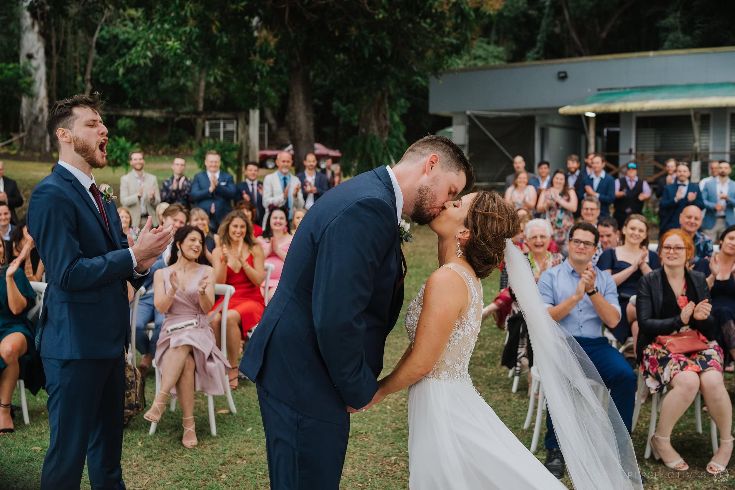 Ellis Beach Yacht Club wedding ceremony