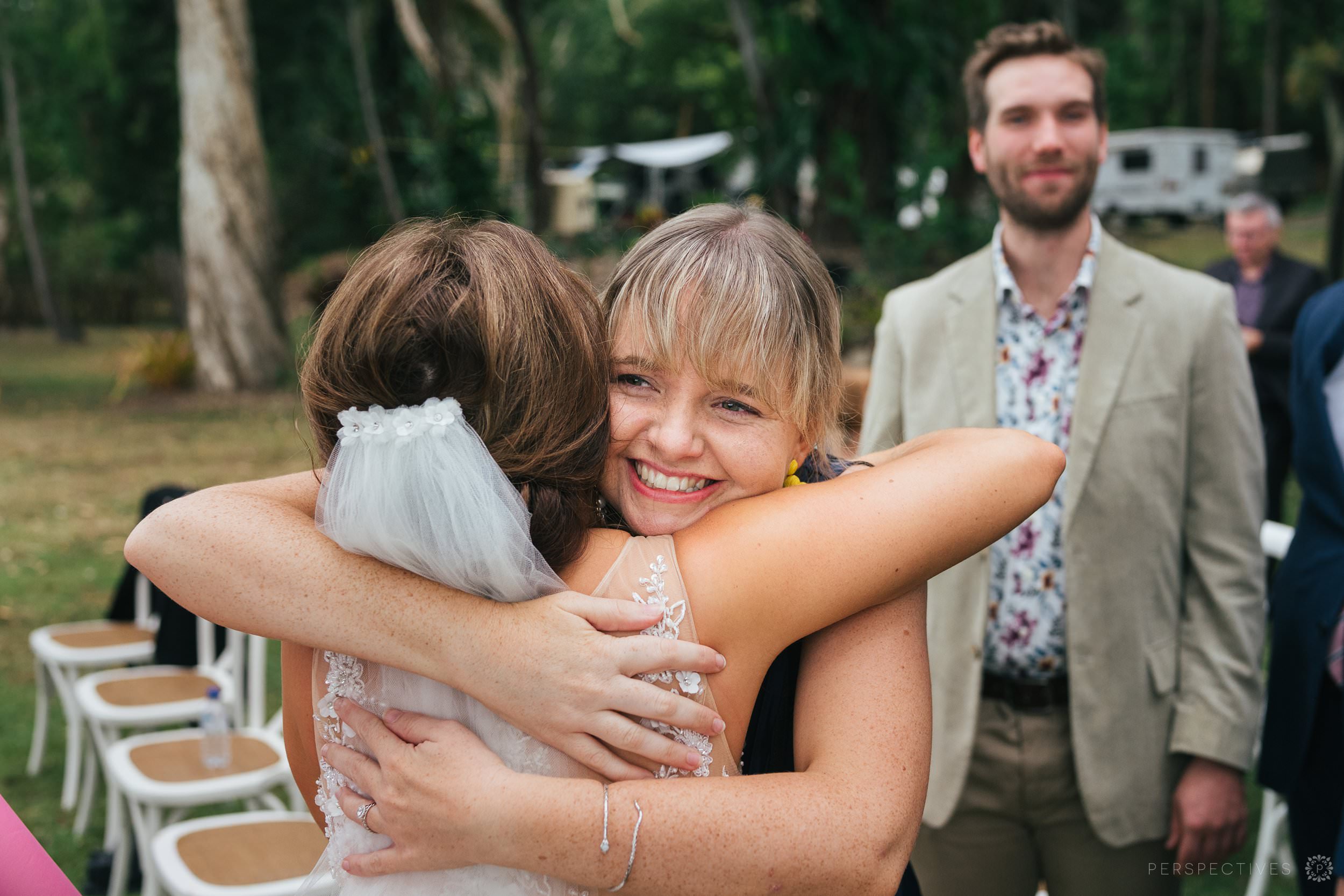 Ellis Beach Yacht Club wedding ceremony