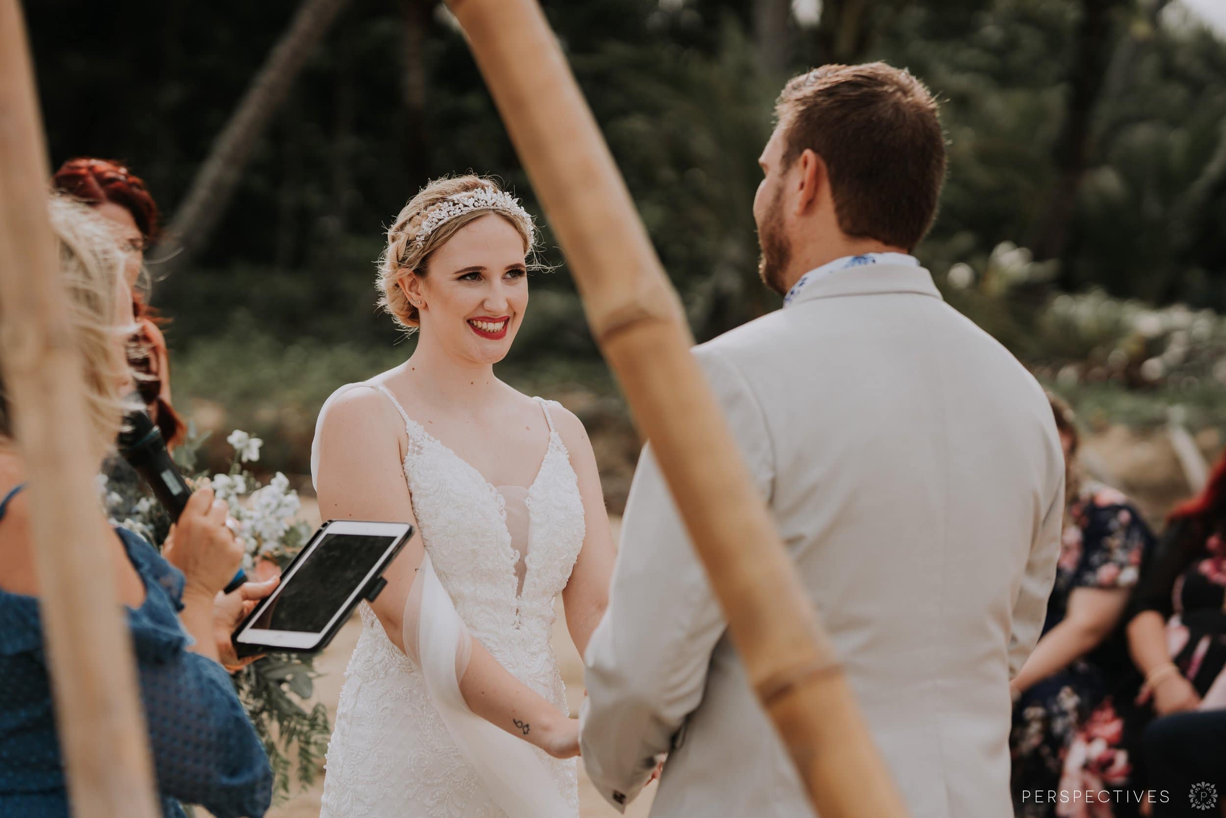 Castaways Resort wedding photos Mission Beach