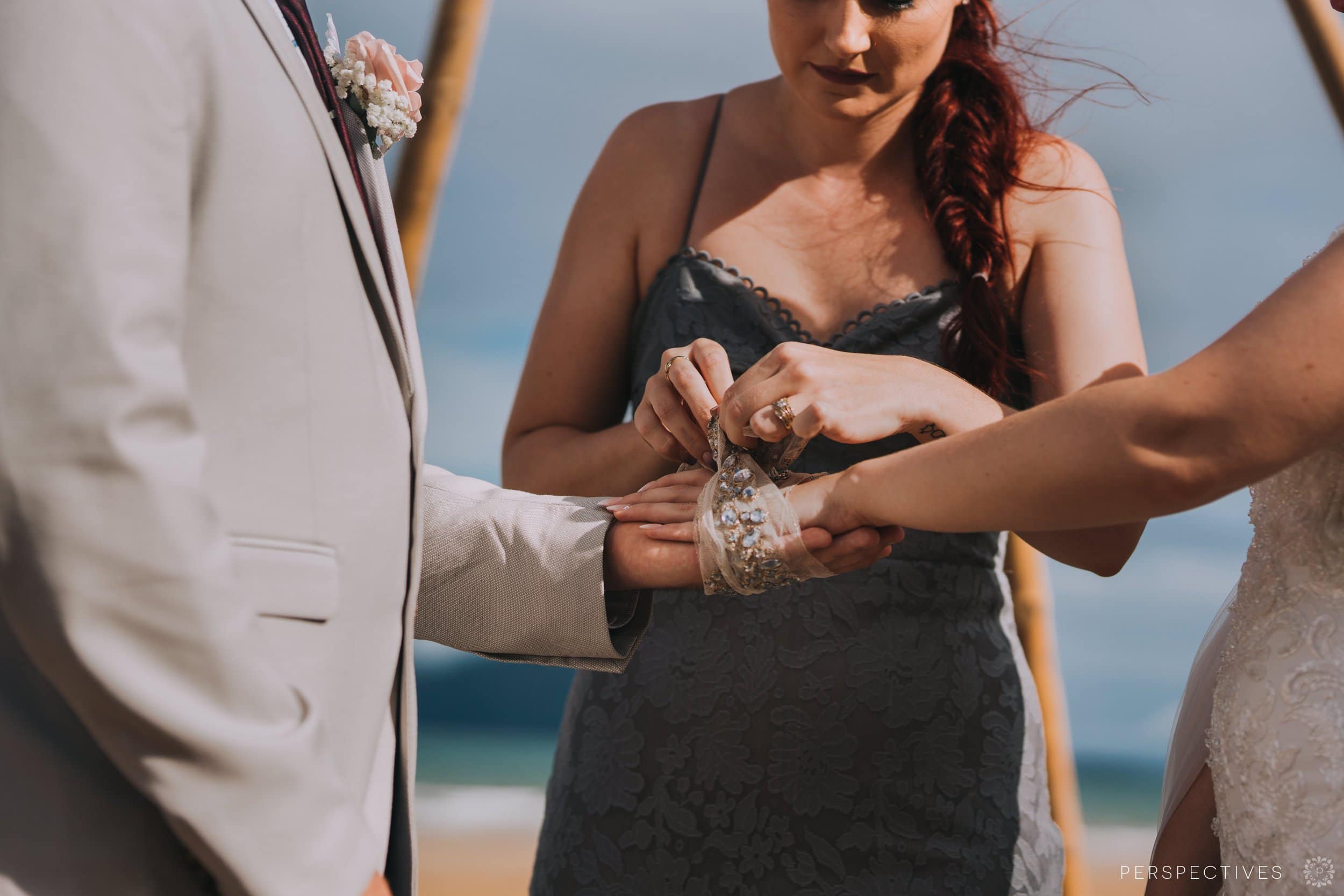 Castaways Resort wedding photos Mission Beach