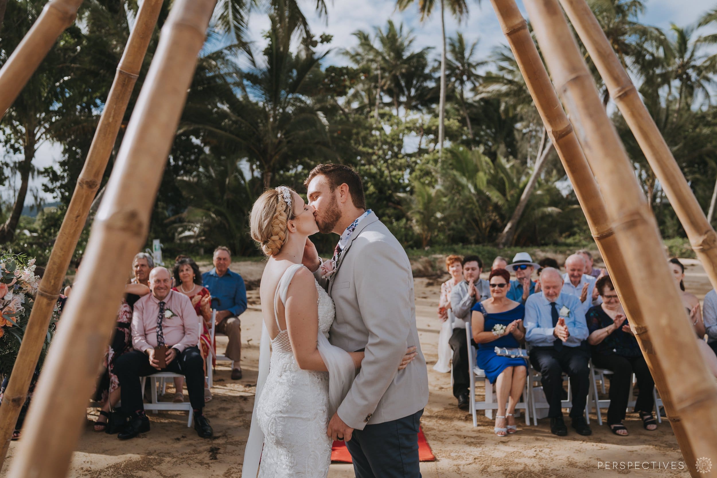Castaways Resort wedding photos Mission Beach