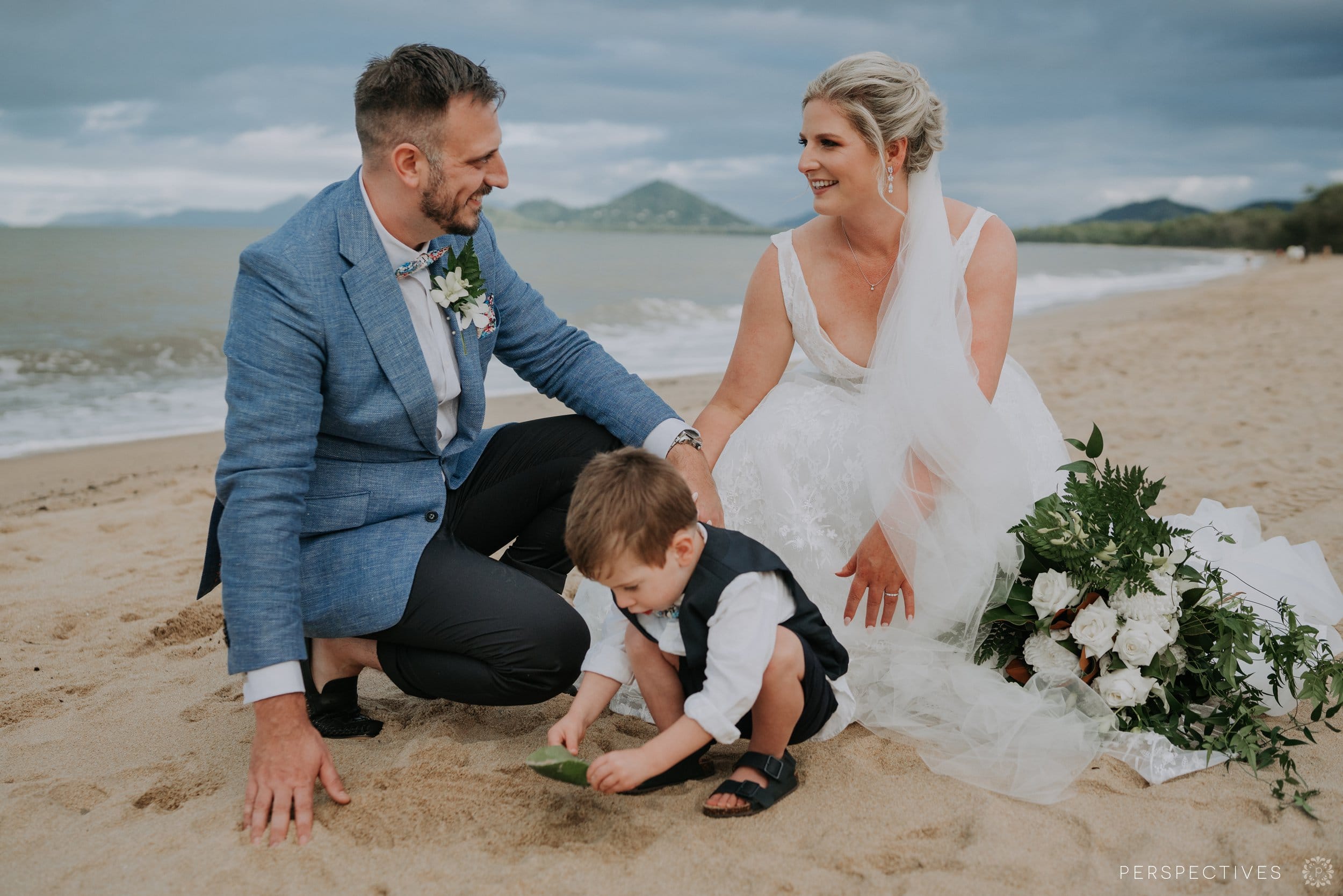 Palm Cove wedding with kids
