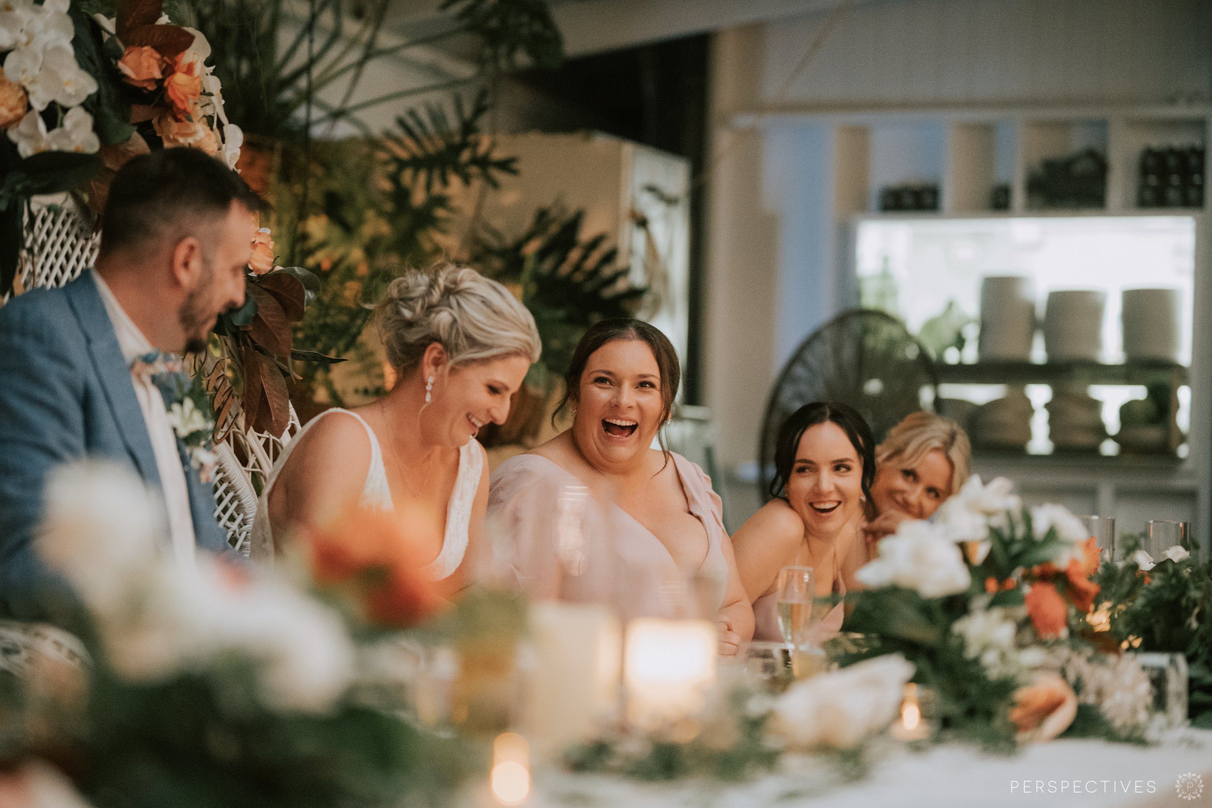 NuNu Palm Cove wedding reception