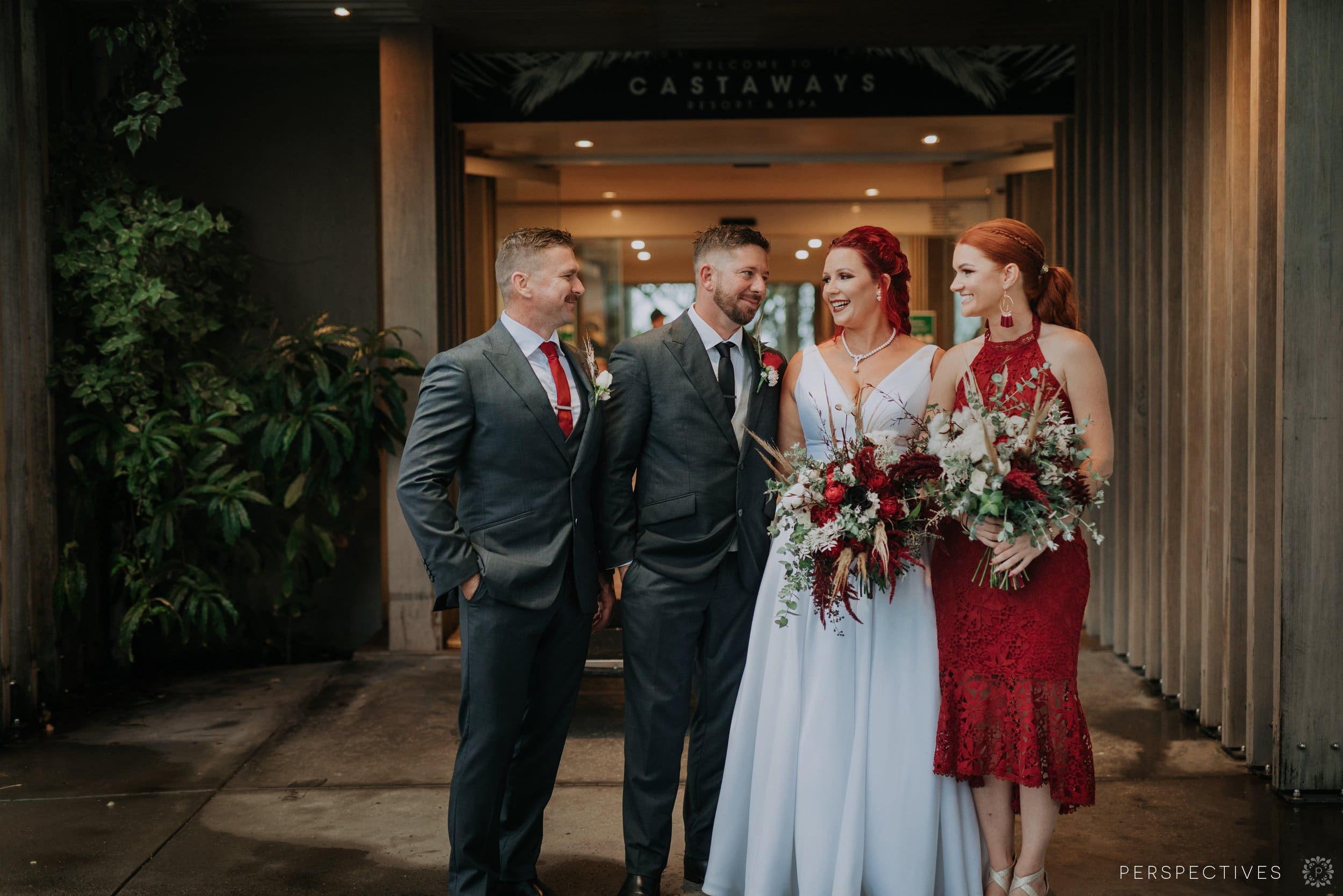 Castaways Mission beach wedding photos